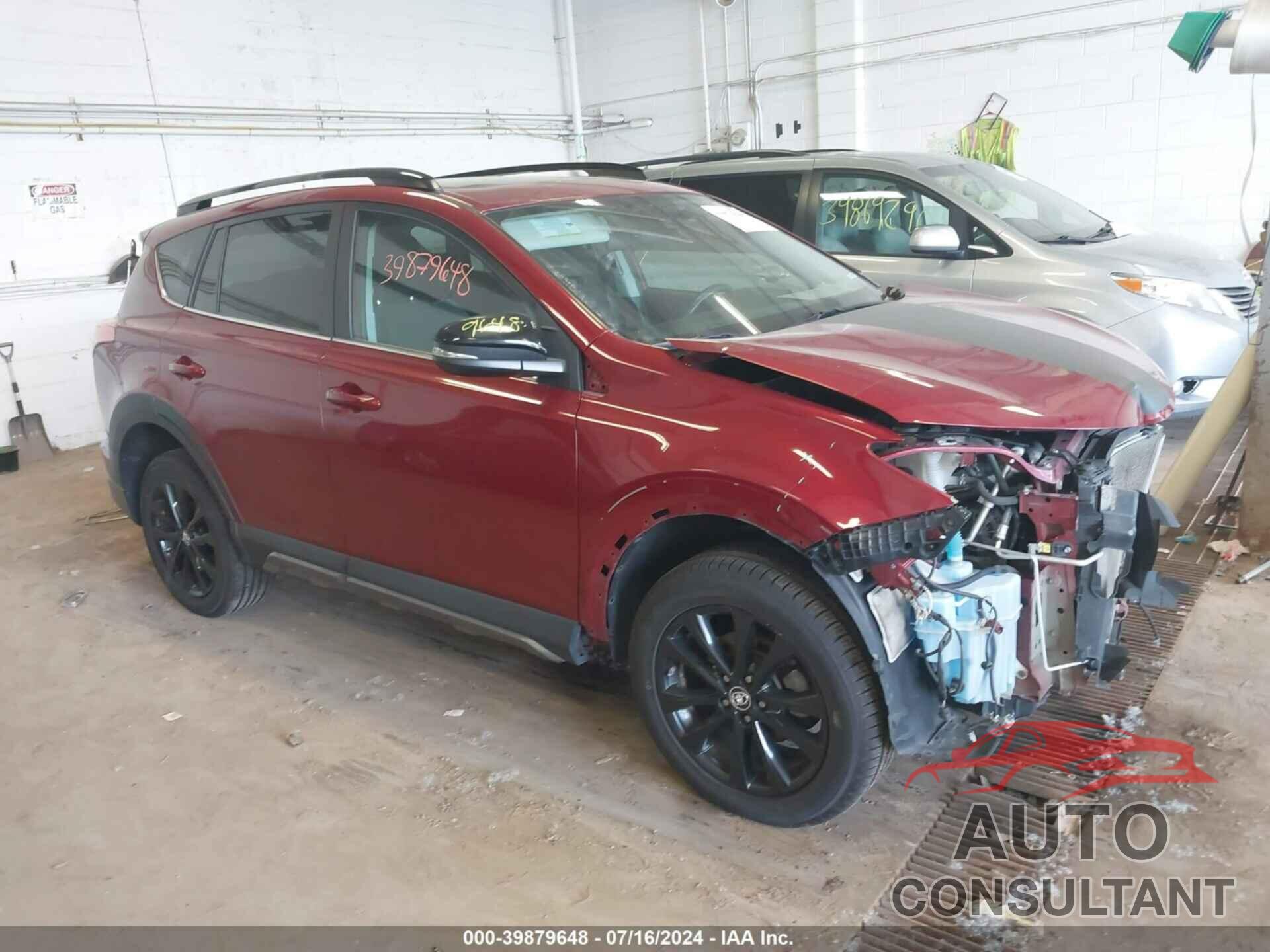 TOYOTA RAV4 2018 - 2T3RFREV2JW830412