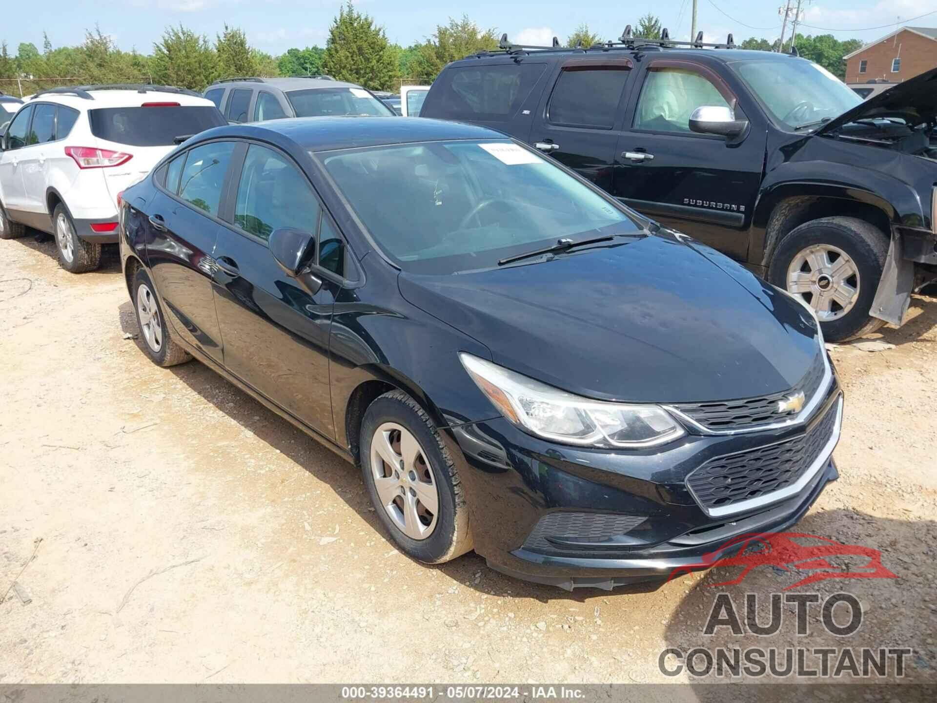 CHEVROLET CRUZE 2016 - 1G1BC5SM2G7231909