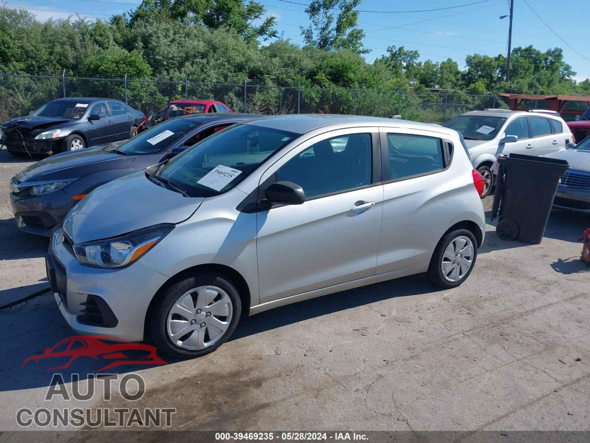 CHEVROLET SPARK 2017 - KL8CB6SA2HC831471