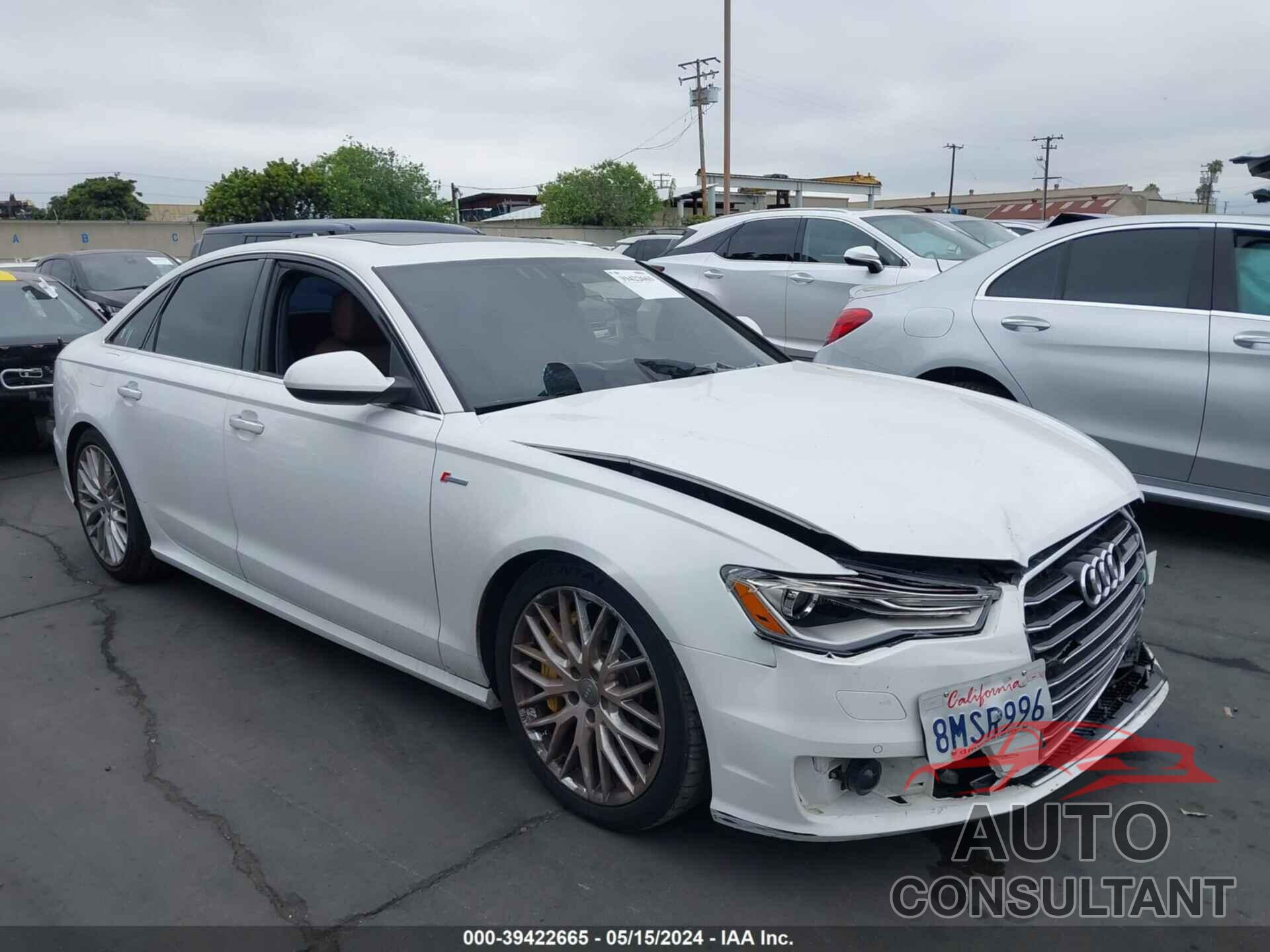 AUDI A6 2016 - WAUFGAFC4GN001966