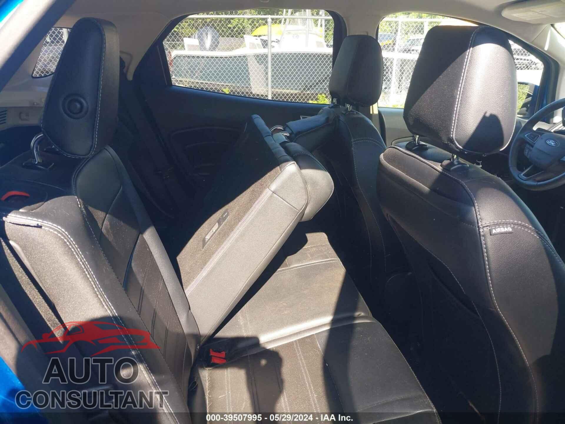FORD ECOSPORT 2019 - MAJ6S3KL6KC282407