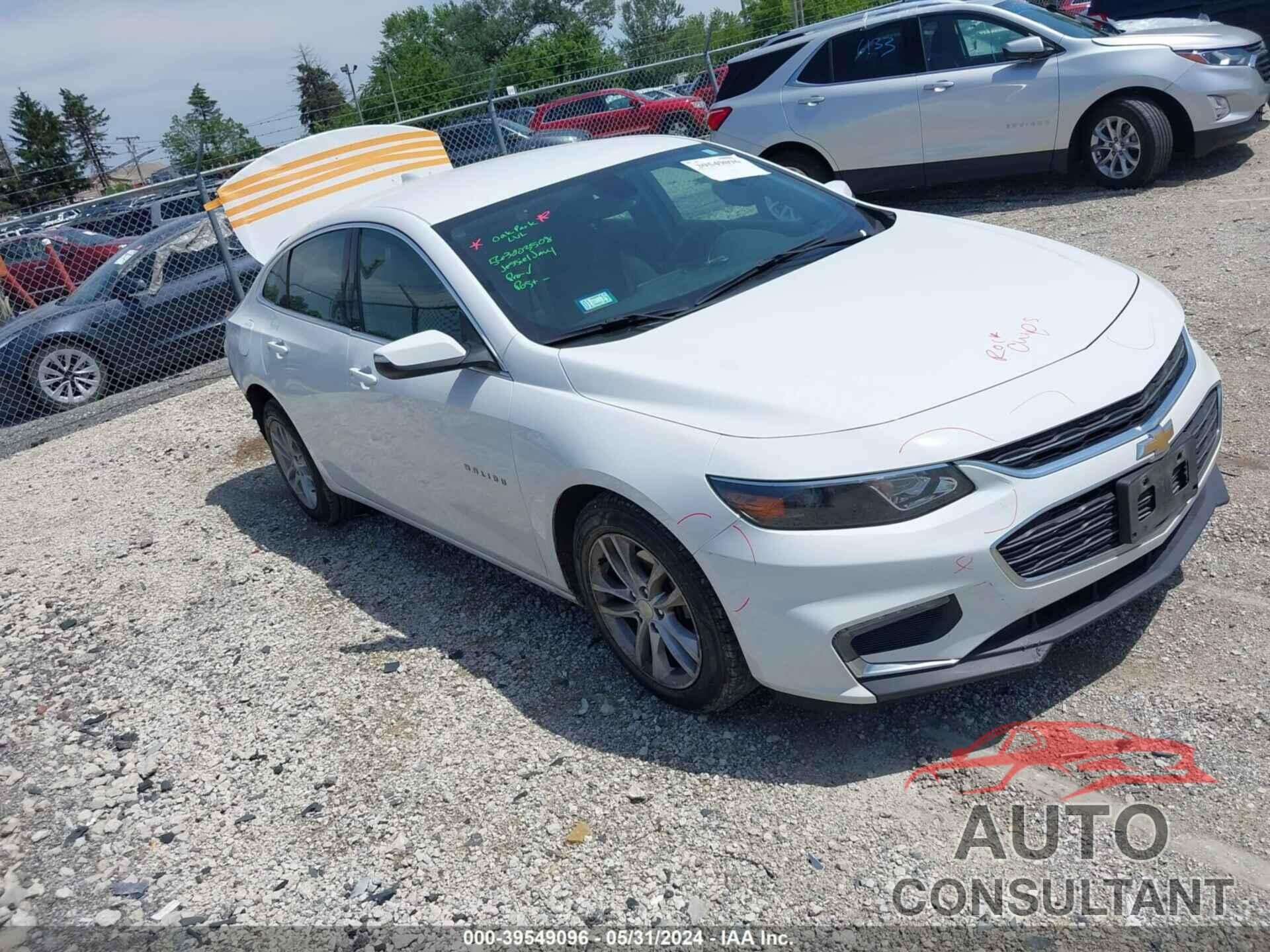 CHEVROLET MALIBU 2018 - 1G1ZD5STXJF163049