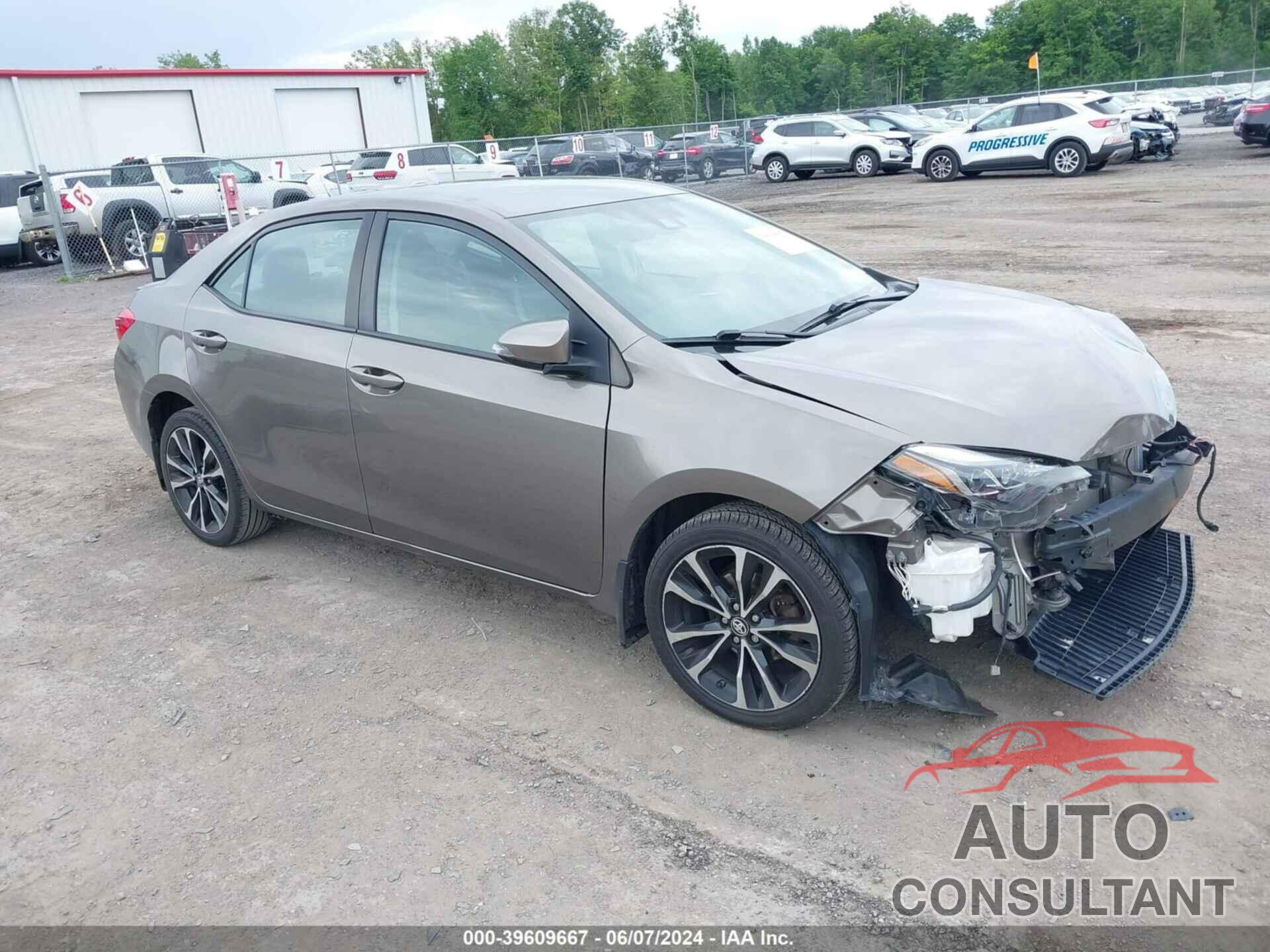 TOYOTA COROLLA 2017 - 2T1BURHE1HC780593