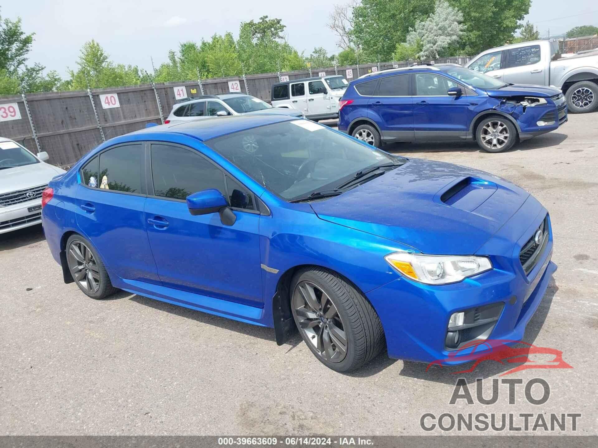 SUBARU WRX 2017 - JF1VA1E6XH9829791