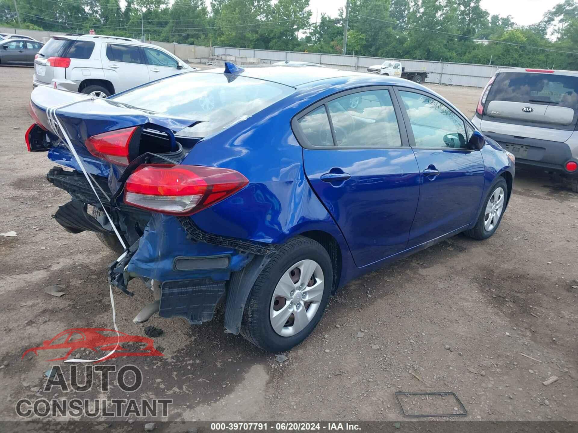 KIA FORTE 2017 - 3KPFK4A7XHE017852