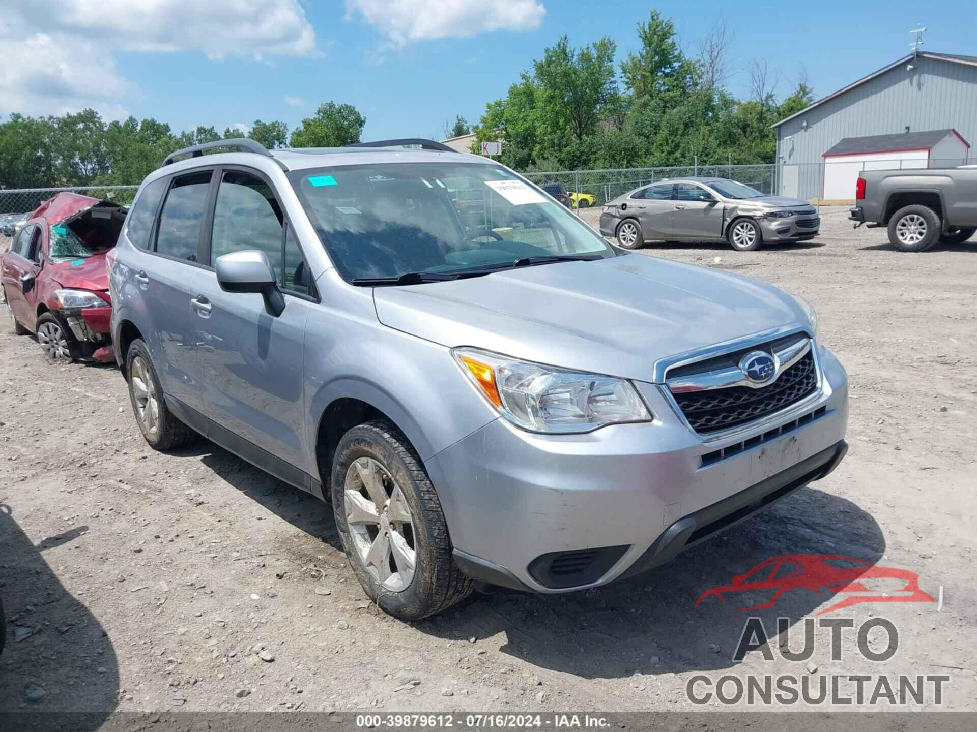 SUBARU FORESTER 2016 - JF2SJADC5GH563607