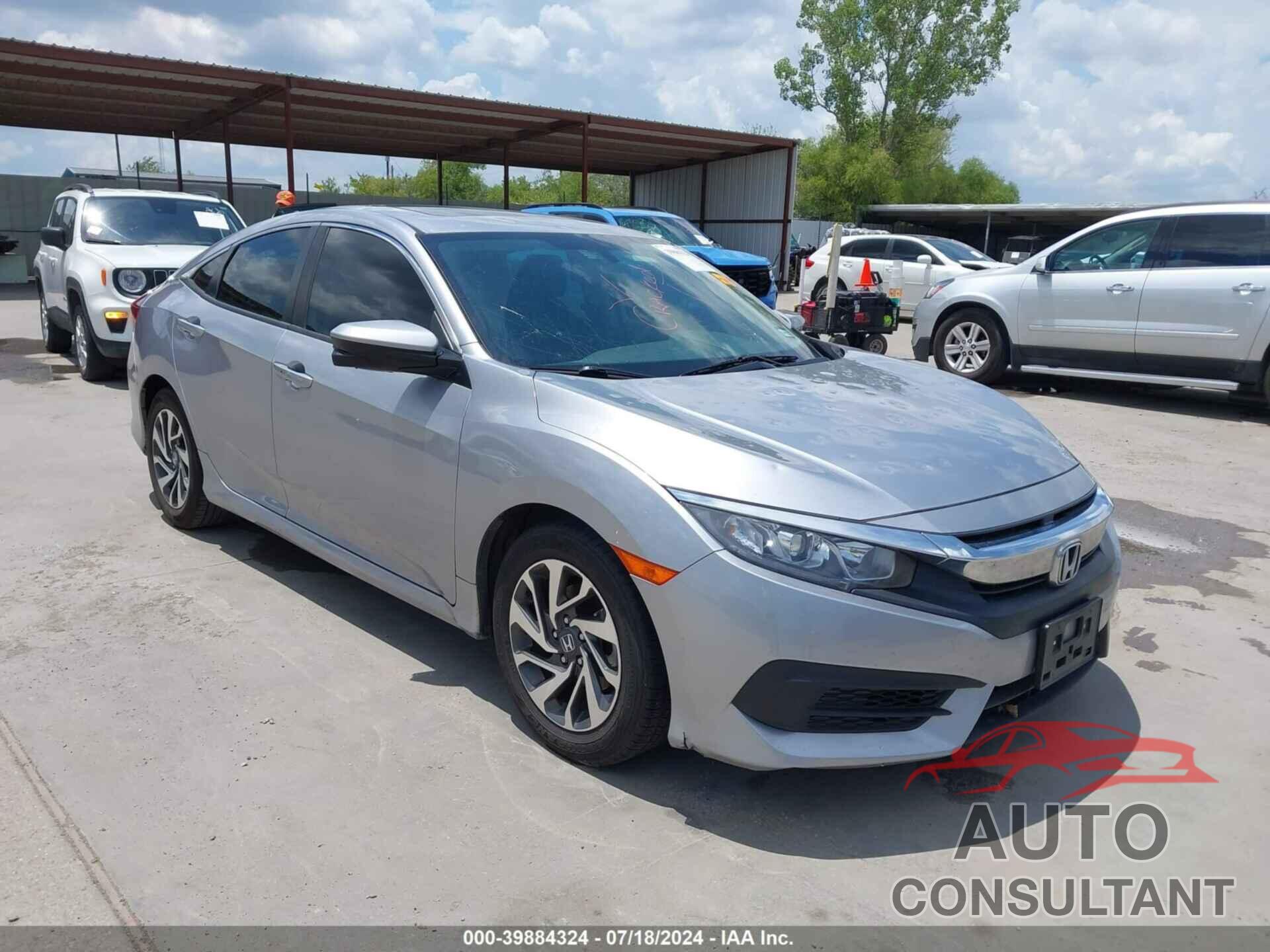 HONDA CIVIC 2018 - 2HGFC2F78JH606551