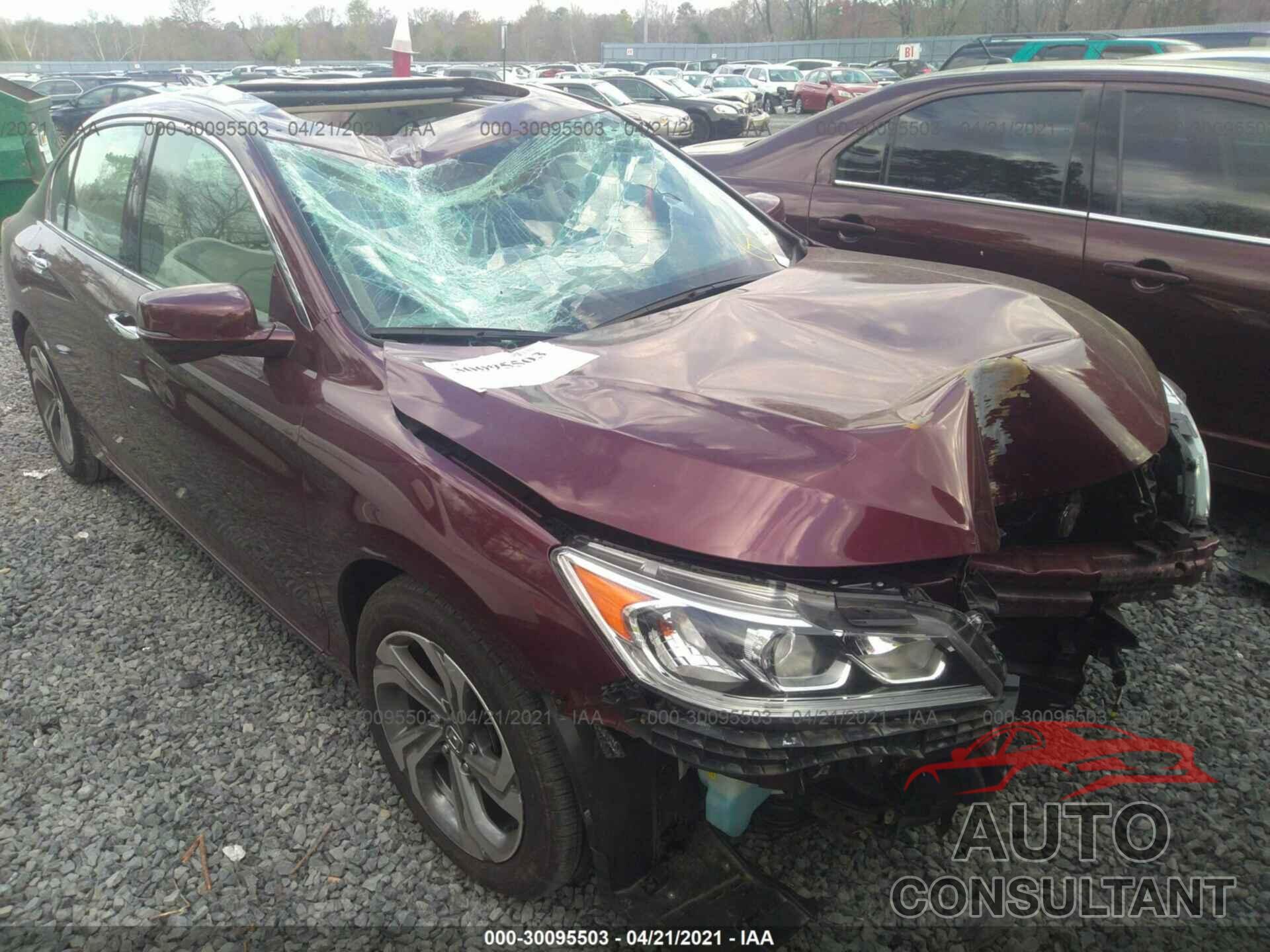 HONDA ACCORD SEDAN 2017 - 1HGCR3F87HA017290