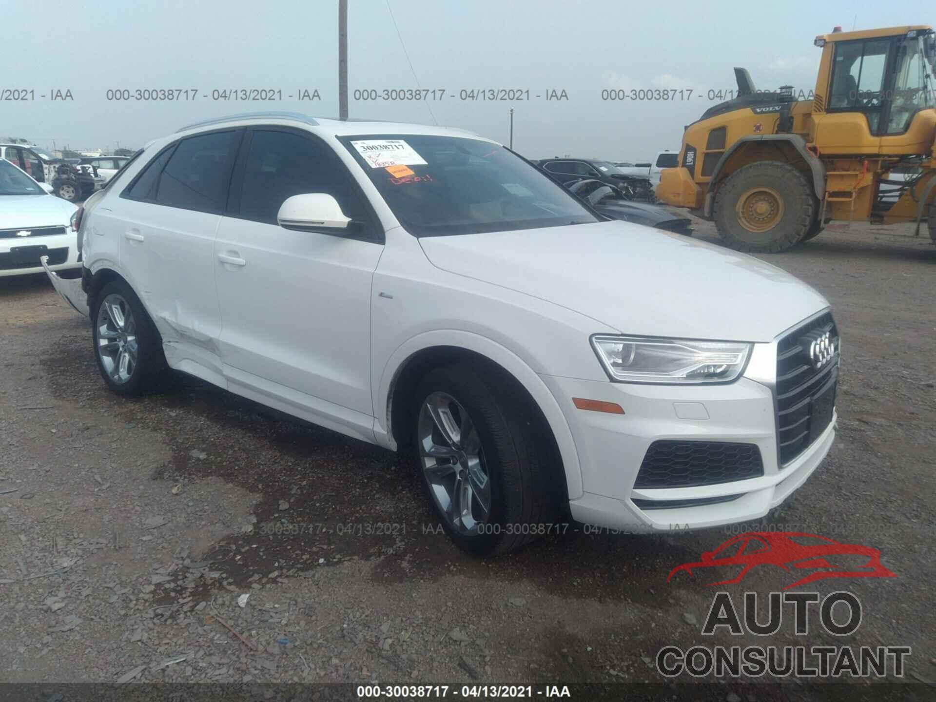 AUDI Q3 2018 - WA1BCCFSXJR032259