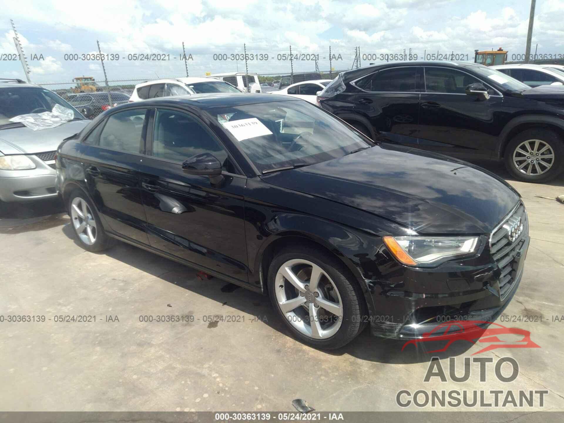 AUDI A3 2016 - WAUA7GFF9G1027557