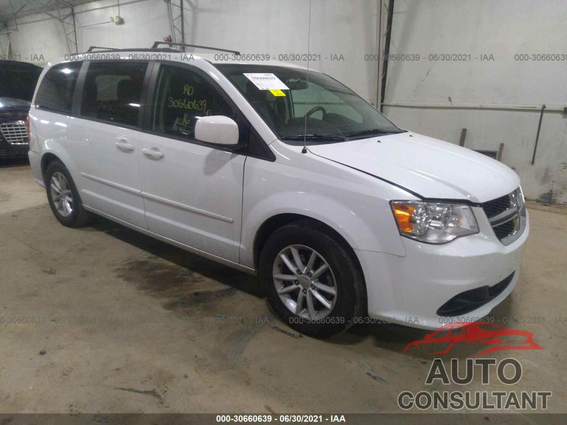 DODGE GRAND CARAVAN 2016 - 2C4RDGCG5GR388369