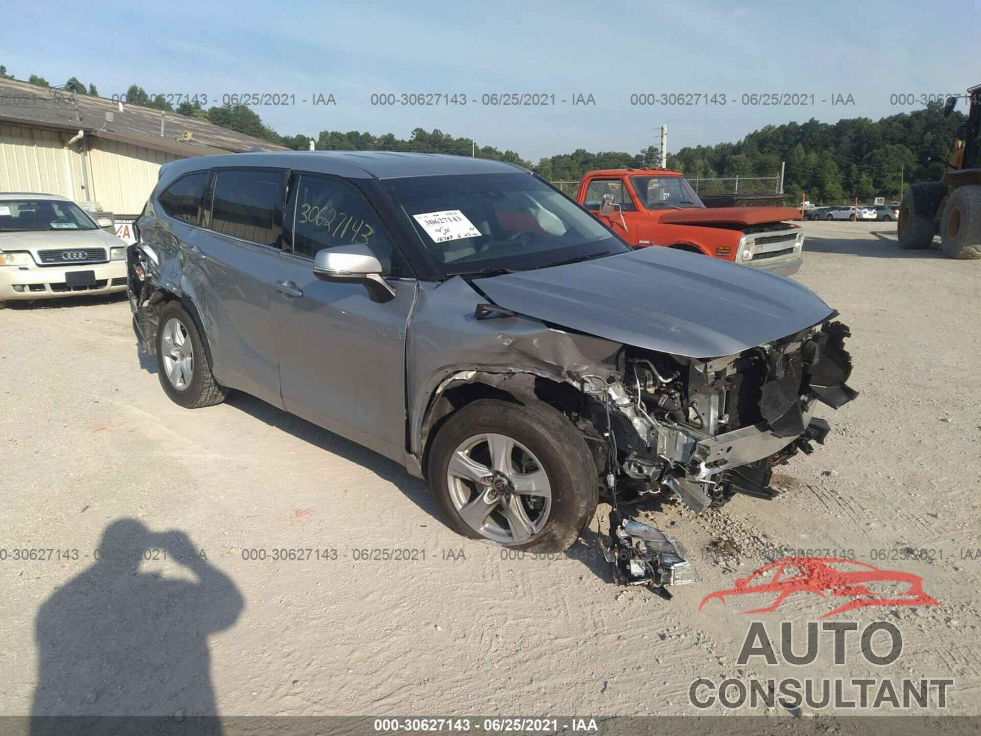 TOYOTA HIGHLANDER 2020 - 5TDZZRAH6LS510618