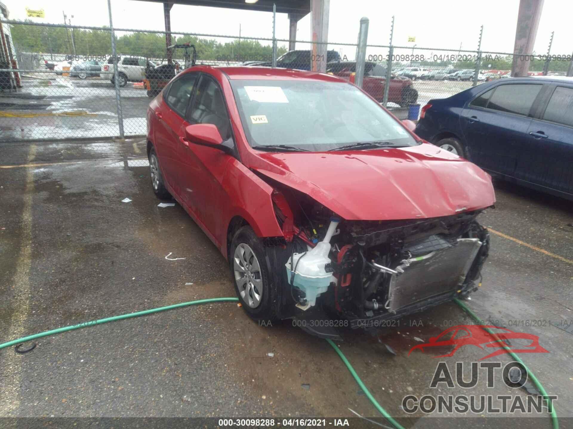 HYUNDAI ACCENT 2017 - KMHCT4AE6HU361058