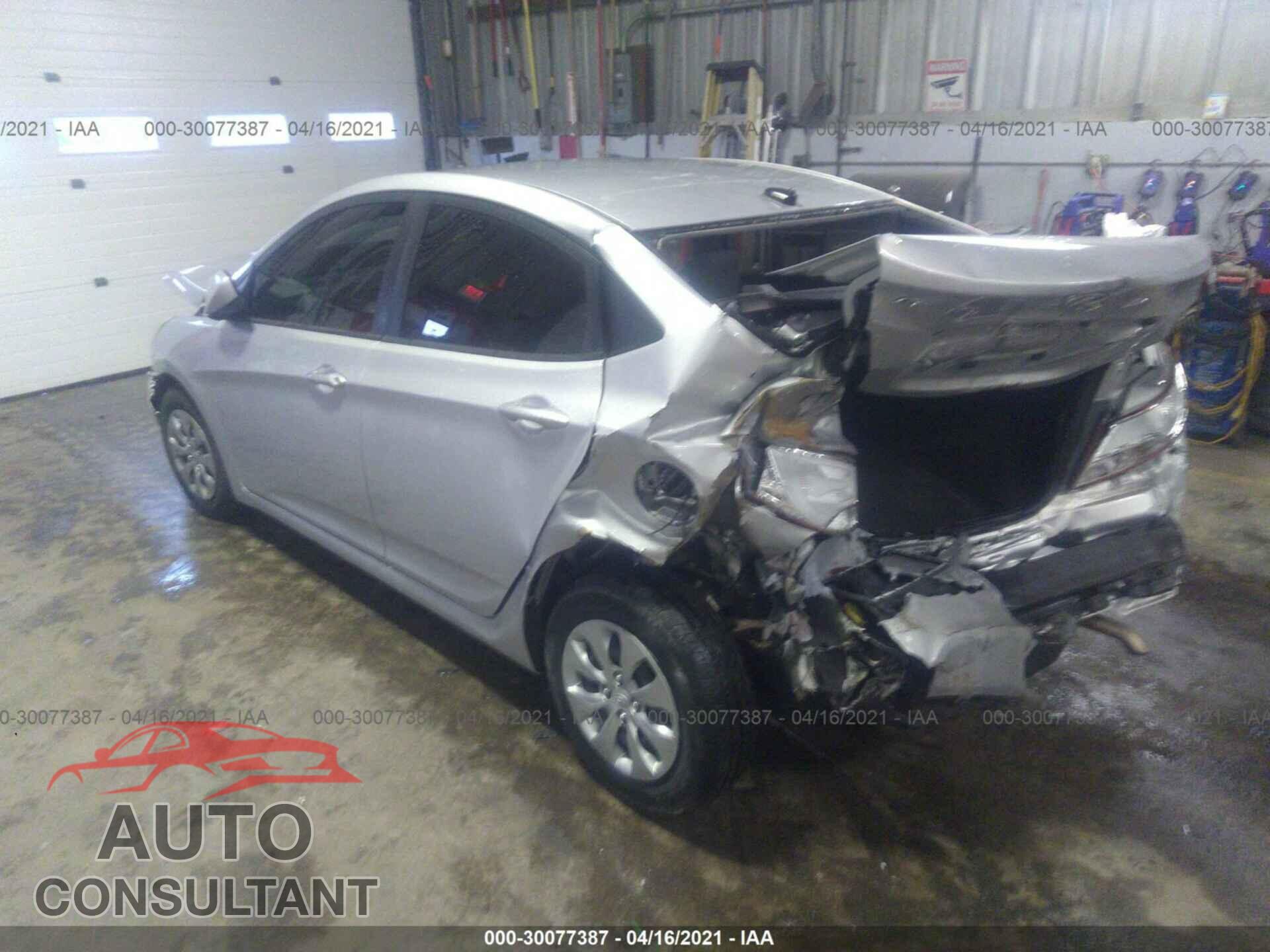 HYUNDAI ACCENT 2017 - KMHCT4AE6HU307985