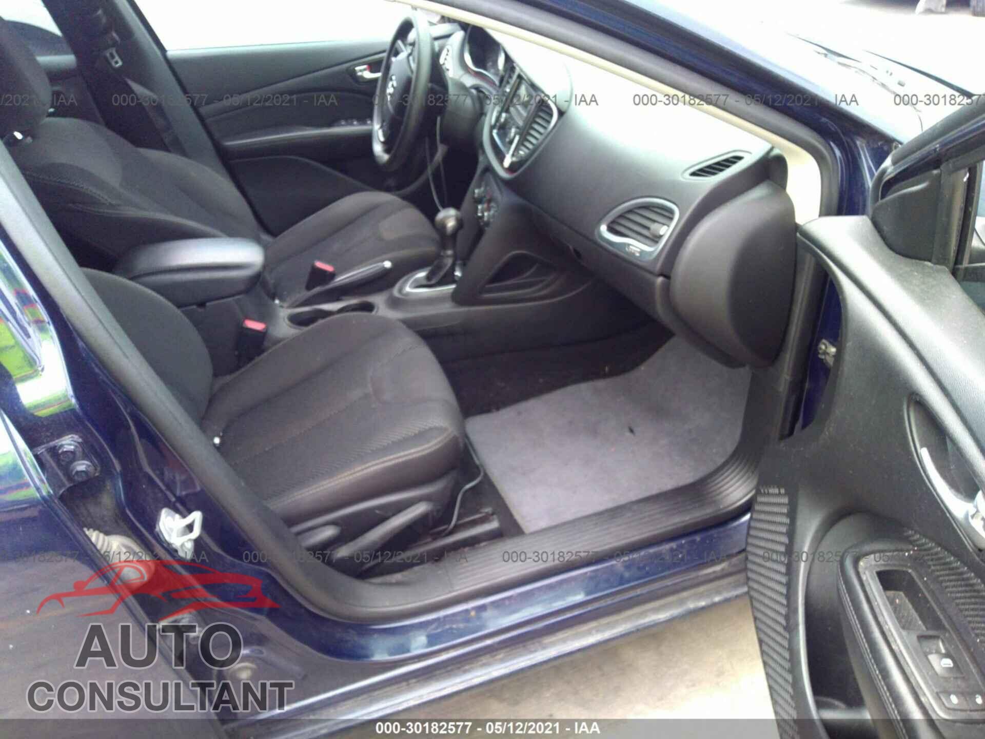 DODGE DART 2016 - 1C3CDFBB0GD529278