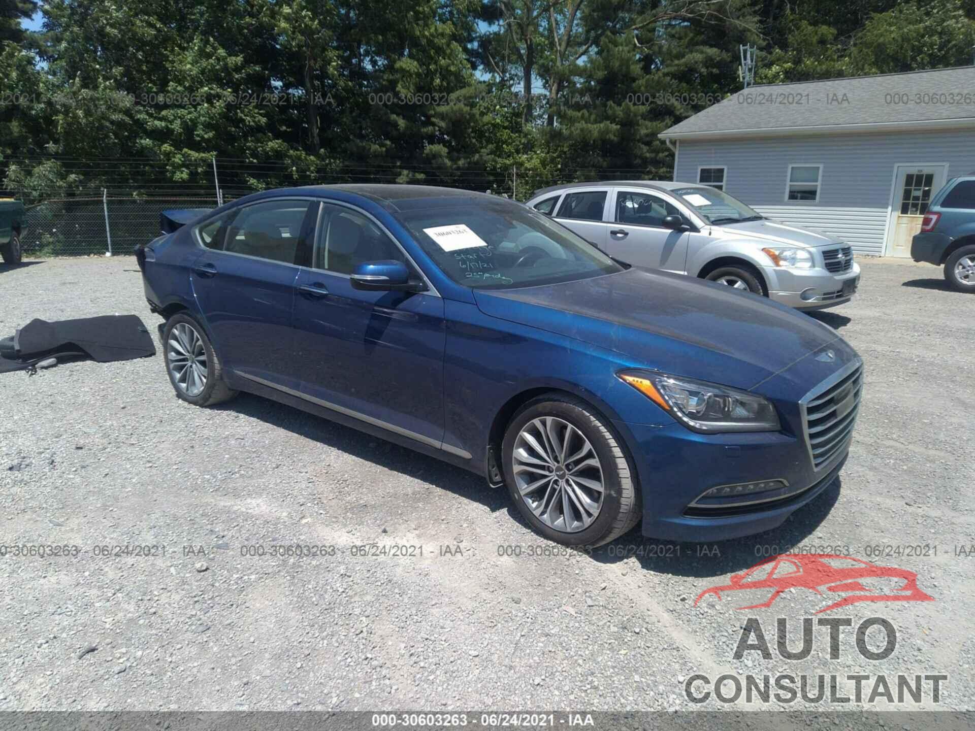 HYUNDAI GENESIS 2016 - KMHGN4JE2GU108393