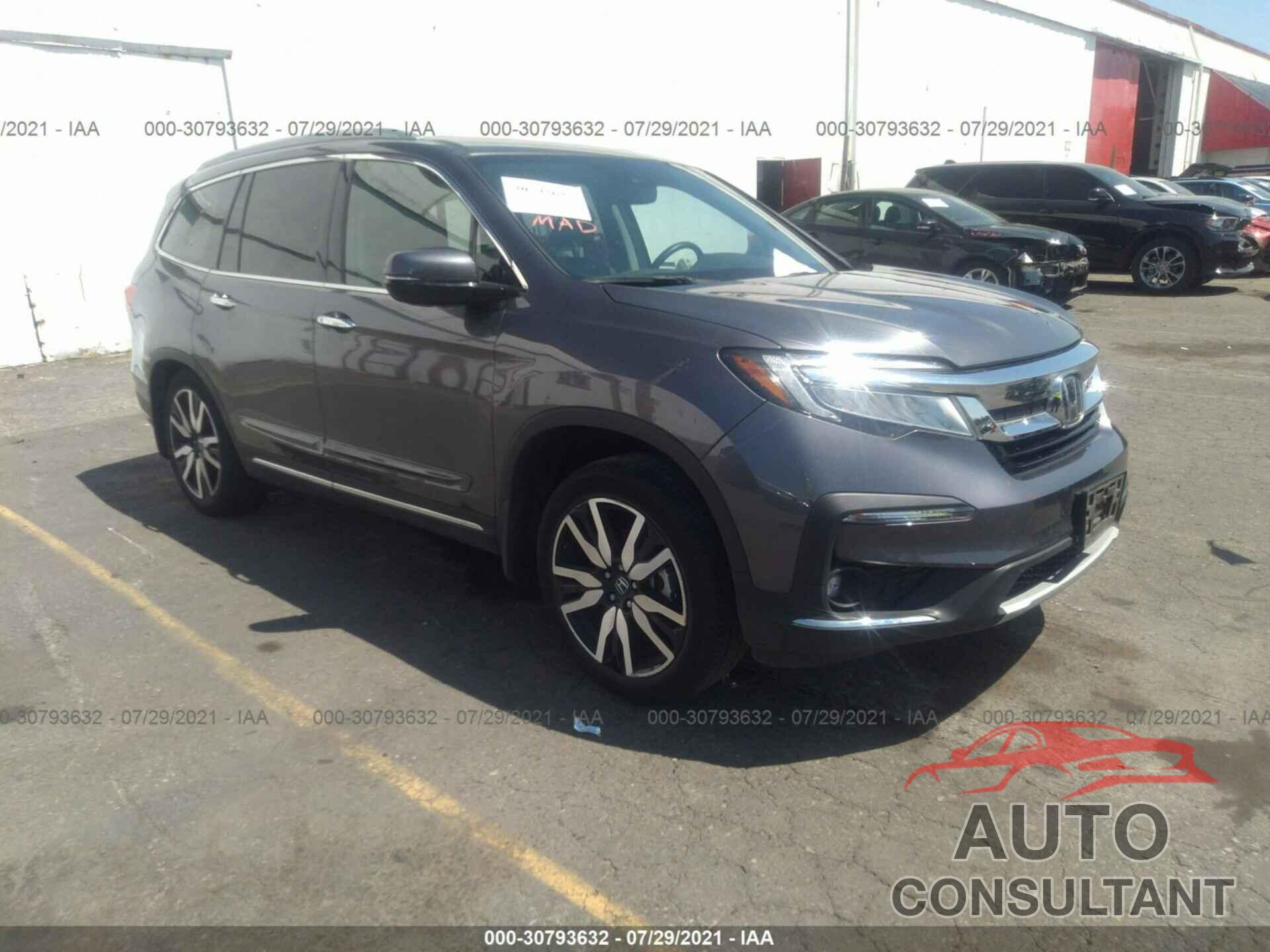 HONDA PILOT 2019 - 5FNYF6H93KB008640