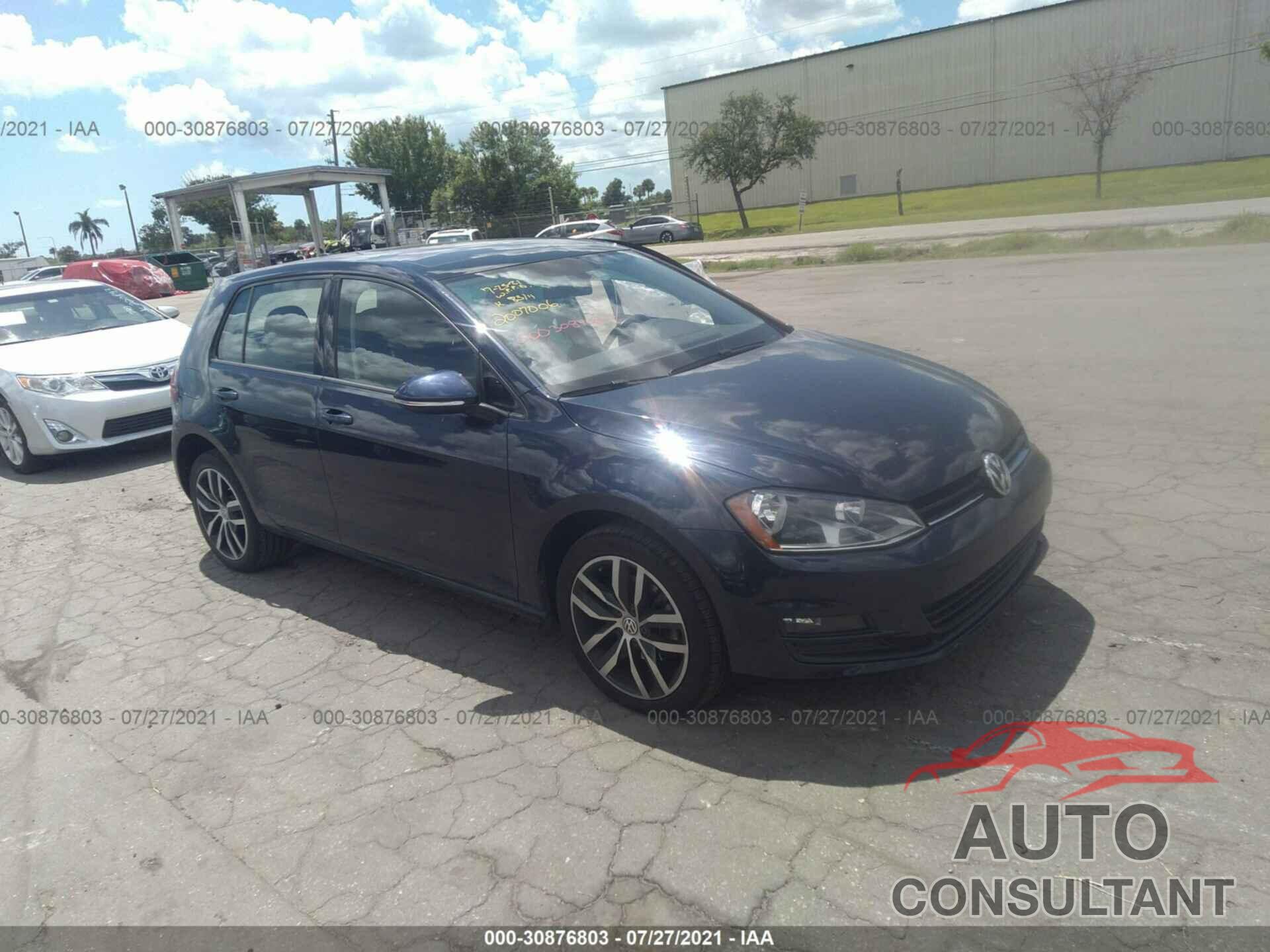 VOLKSWAGEN GOLF 2017 - 3VW217AUXHM020052