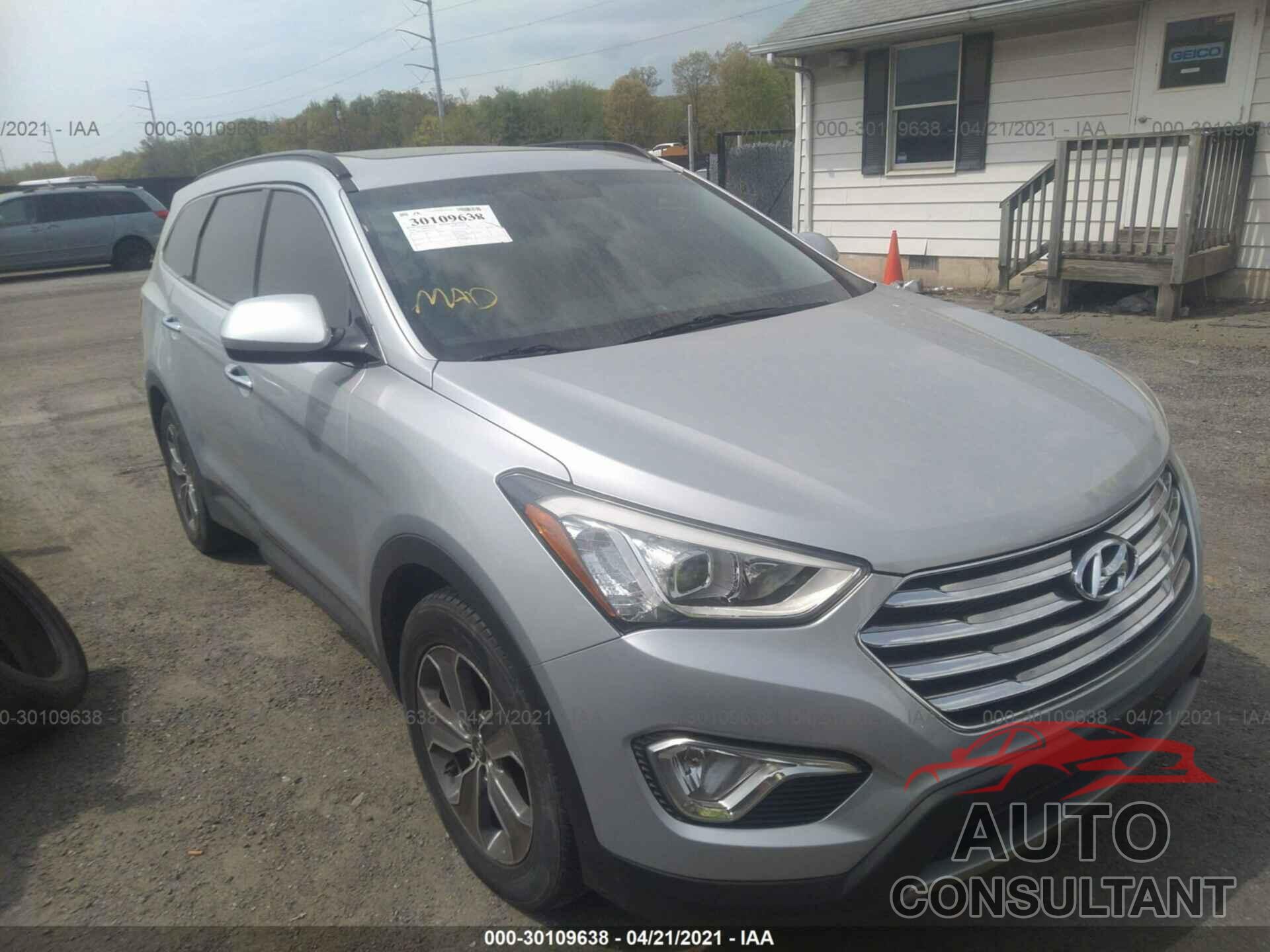 HYUNDAI SANTA FE 2016 - KM8SMDHF0GU133126