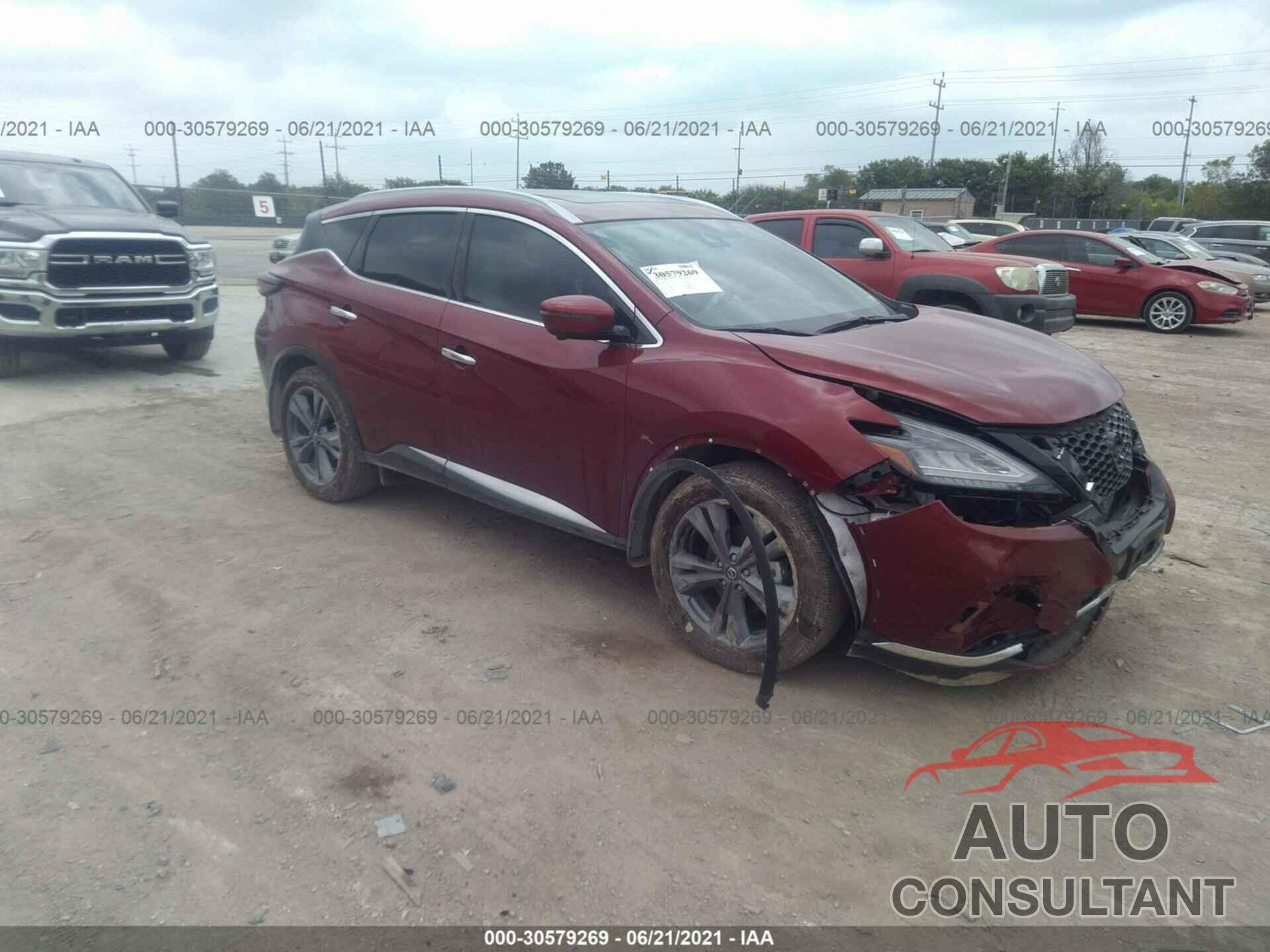 NISSAN MURANO 2021 - 5N1AZ2DJ5MC107974