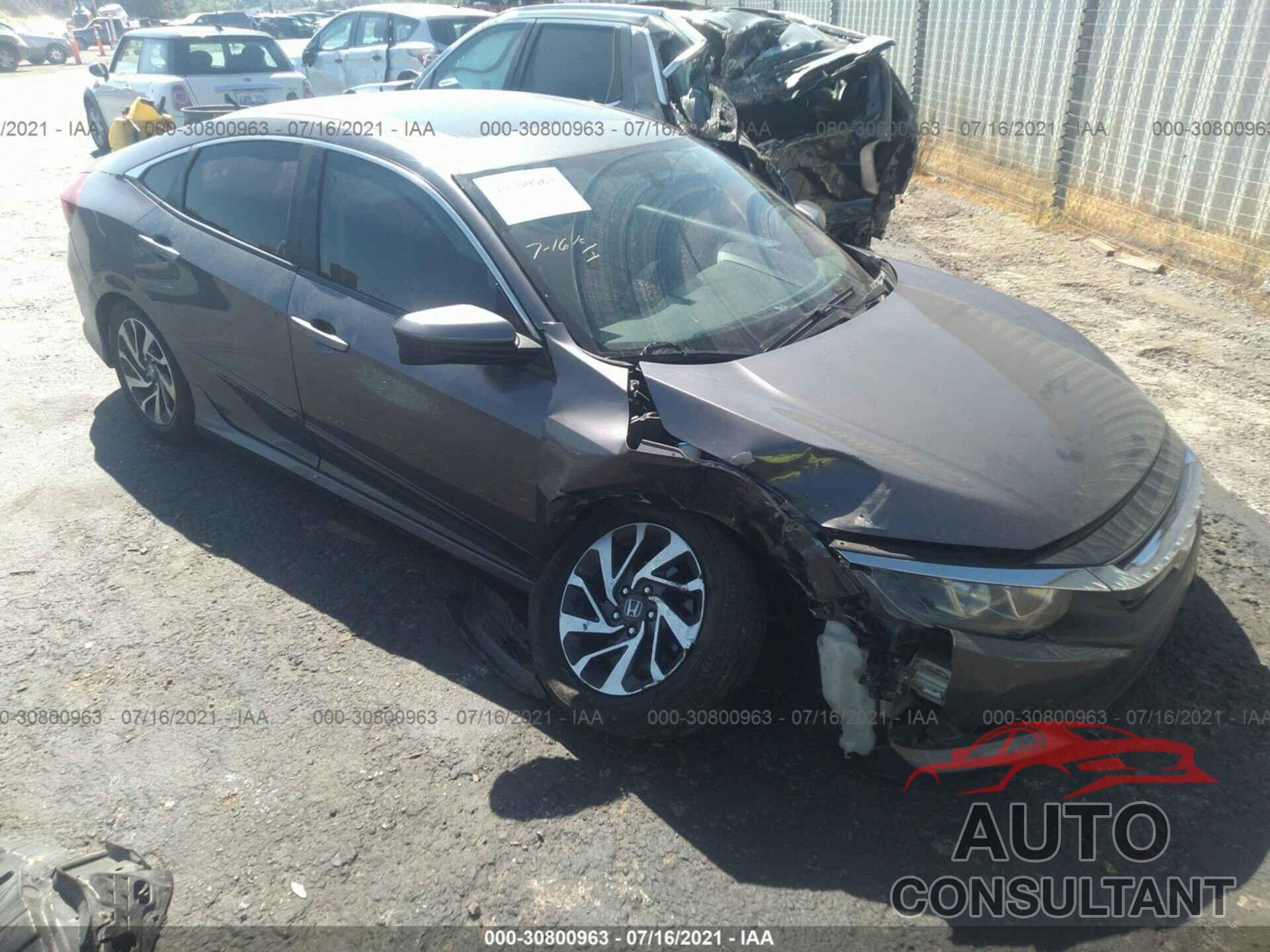 HONDA CIVIC SEDAN 2016 - 19XFC2F7XGE210625