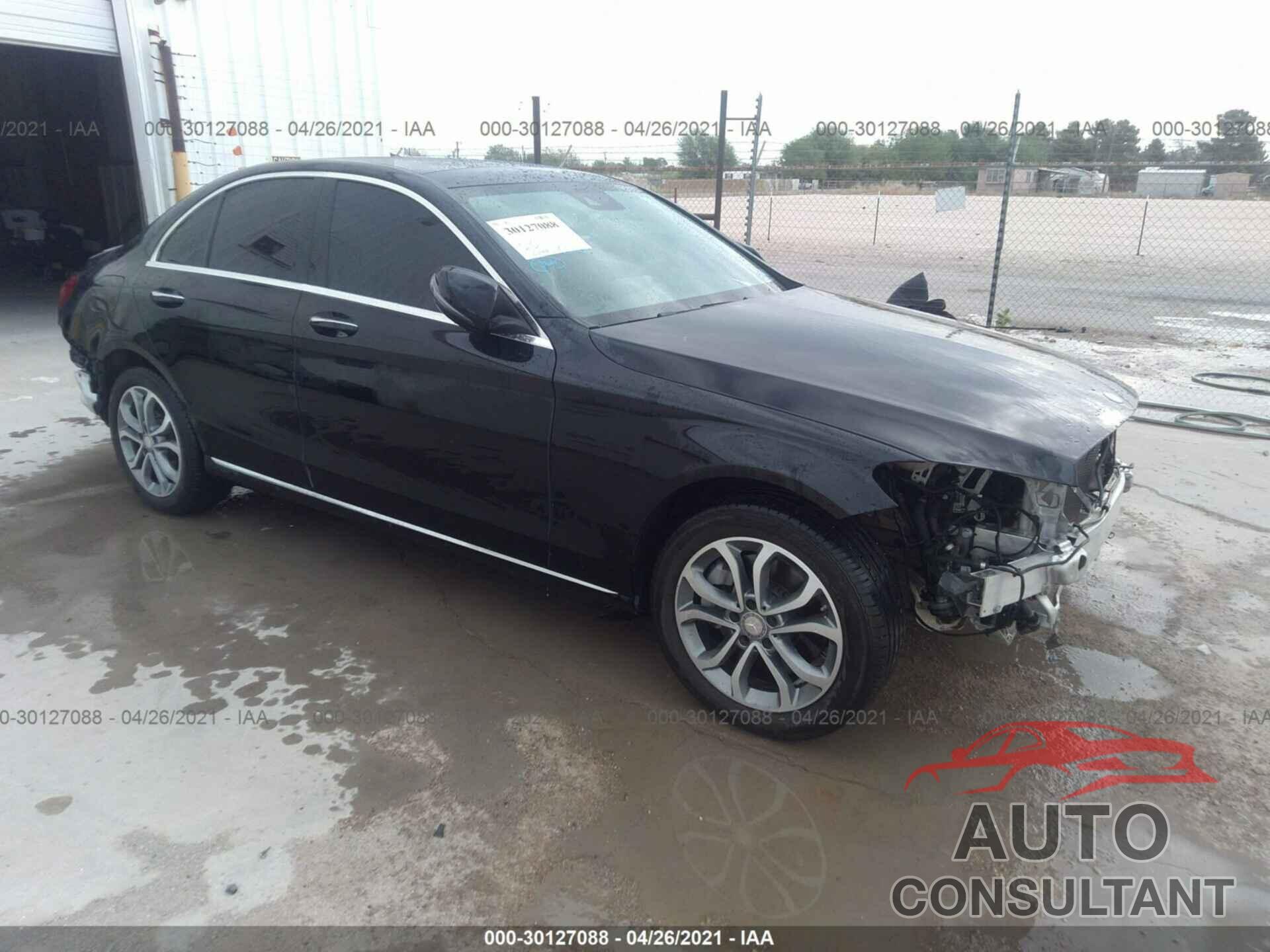 MERCEDES-BENZ C-CLASS 2016 - WDDWF4KB8GR149685