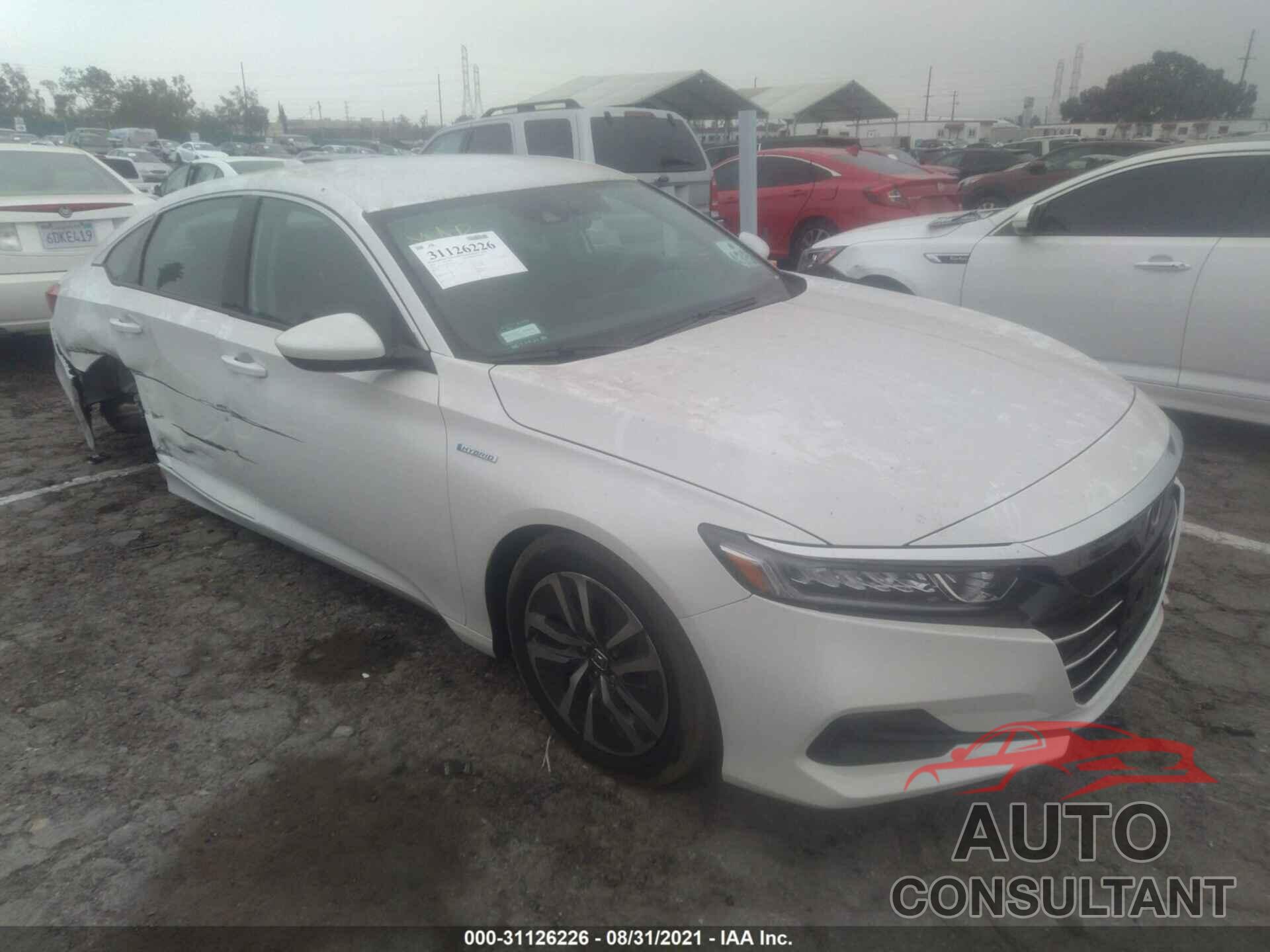 HONDA ACCORD HYBRID 2021 - 1HGCV3F10MA004504