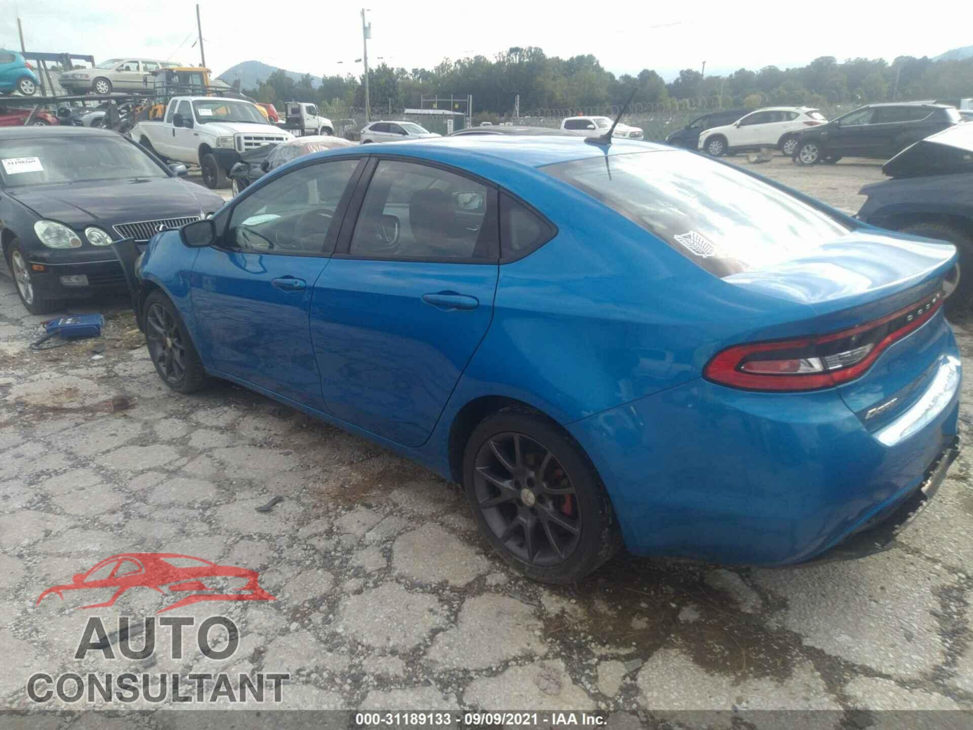 DODGE DART 2016 - 1C3CDFAA8GD577832