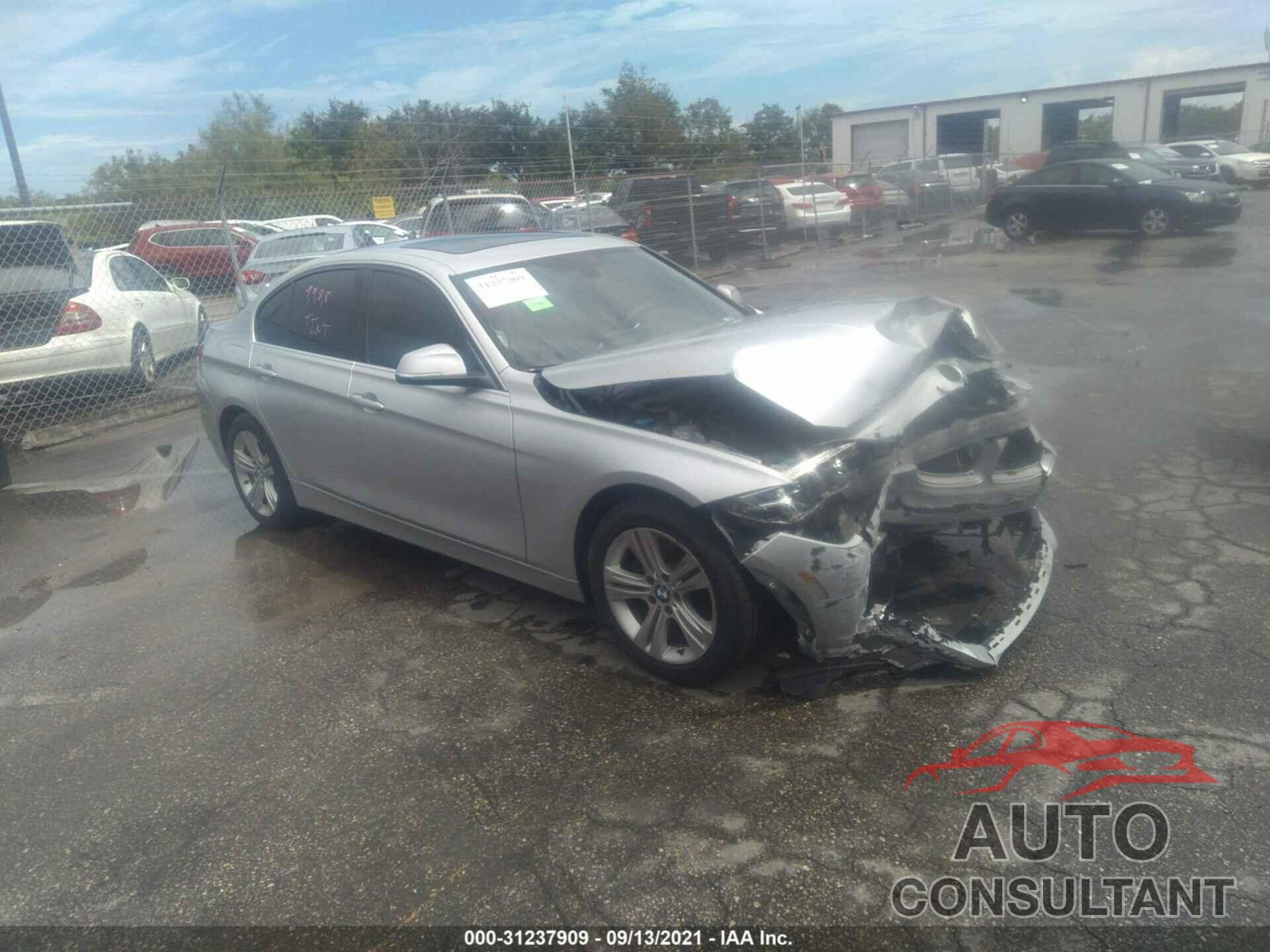 BMW 3 SERIES 2017 - WBA8B9G30HNU53211
