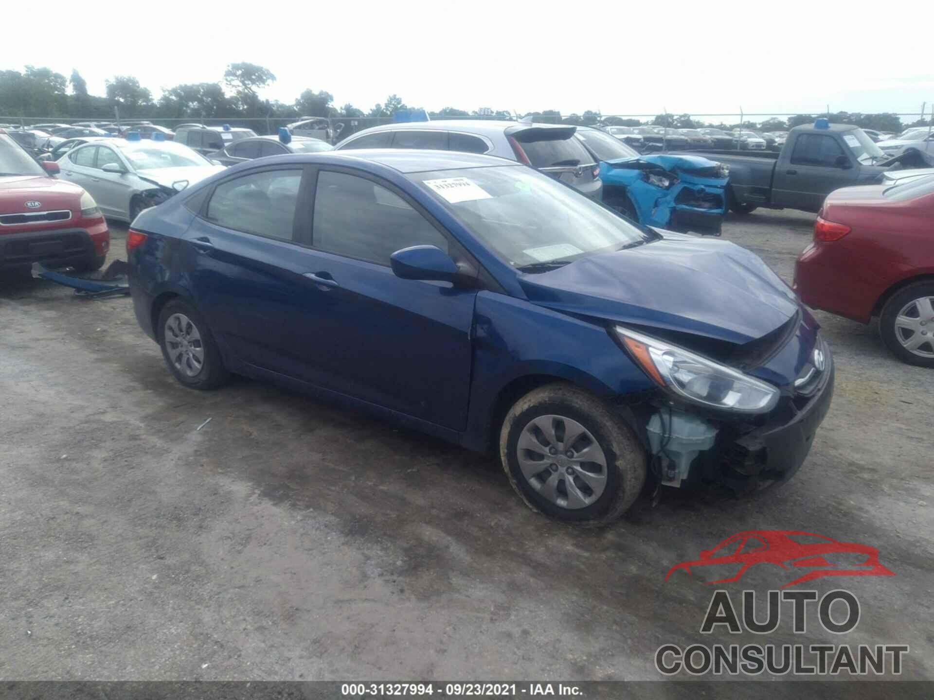 HYUNDAI ACCENT 2017 - KMHCT4AE4HU236429