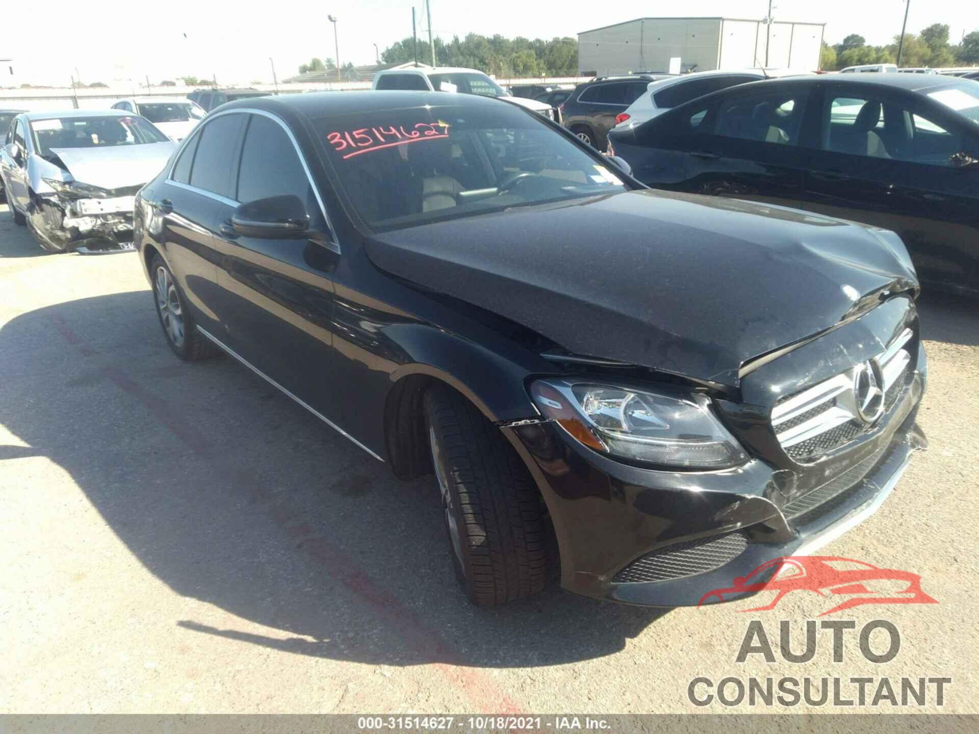 MERCEDES-BENZ C-CLASS 2016 - 55SWF4JB0GU131469