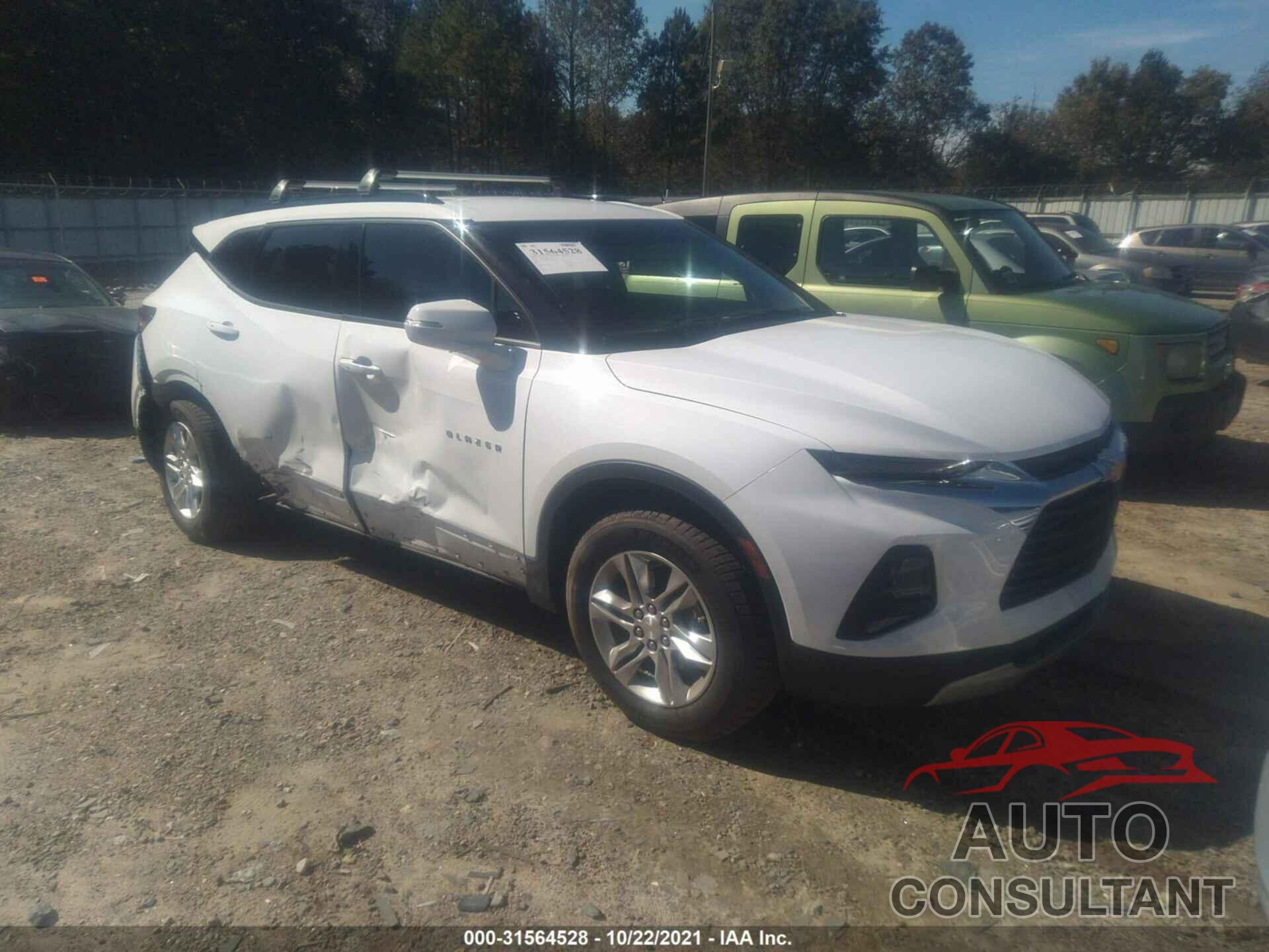 CHEVROLET BLAZER 2019 - 3GNKBBRA6KS623829