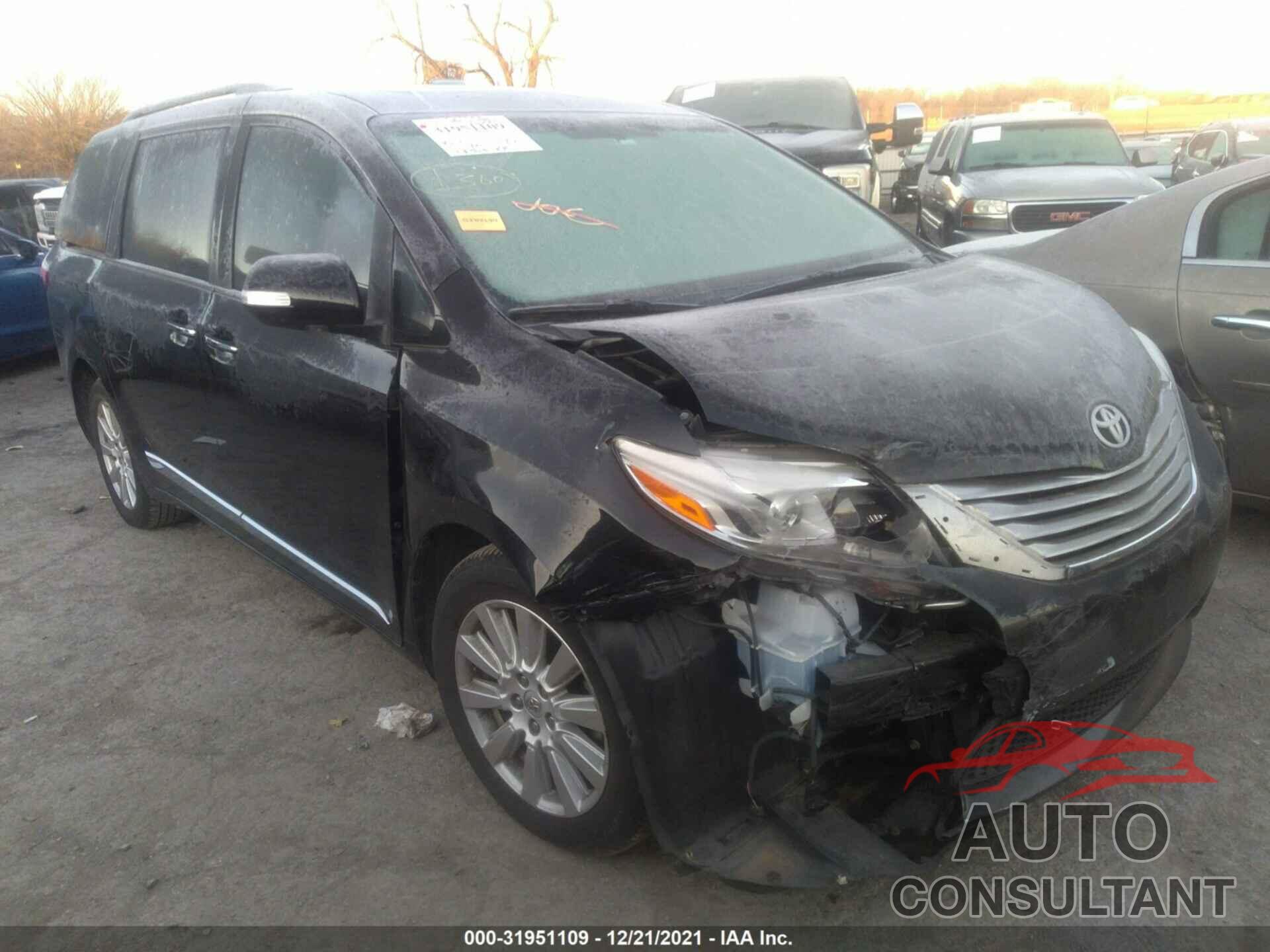 TOYOTA SIENNA 2017 - 5TDYZ3DC1HS793395