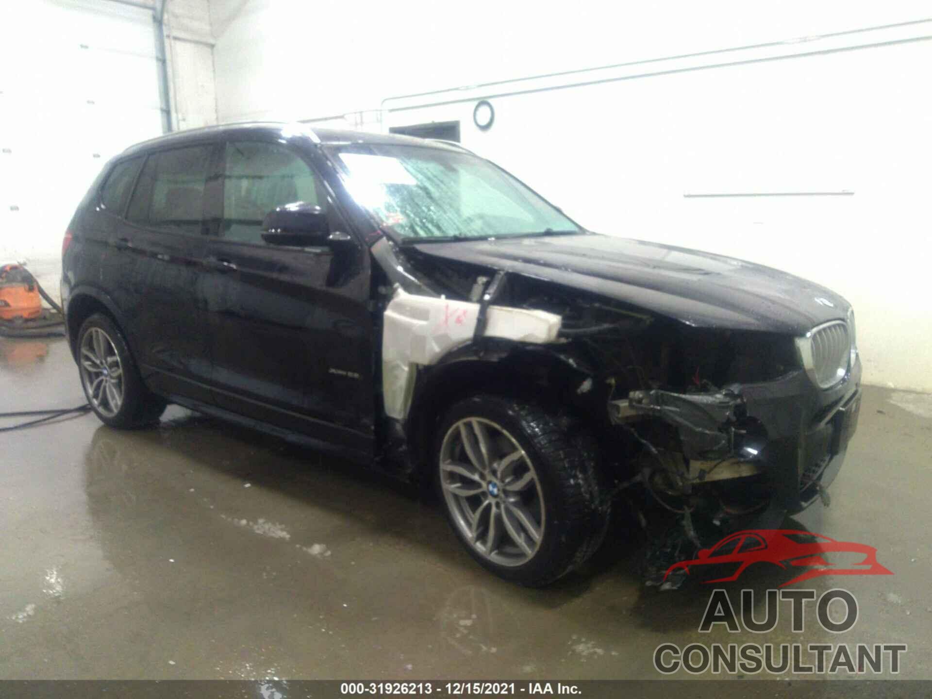 BMW X3 2016 - 5UXWY3C54G0F84068