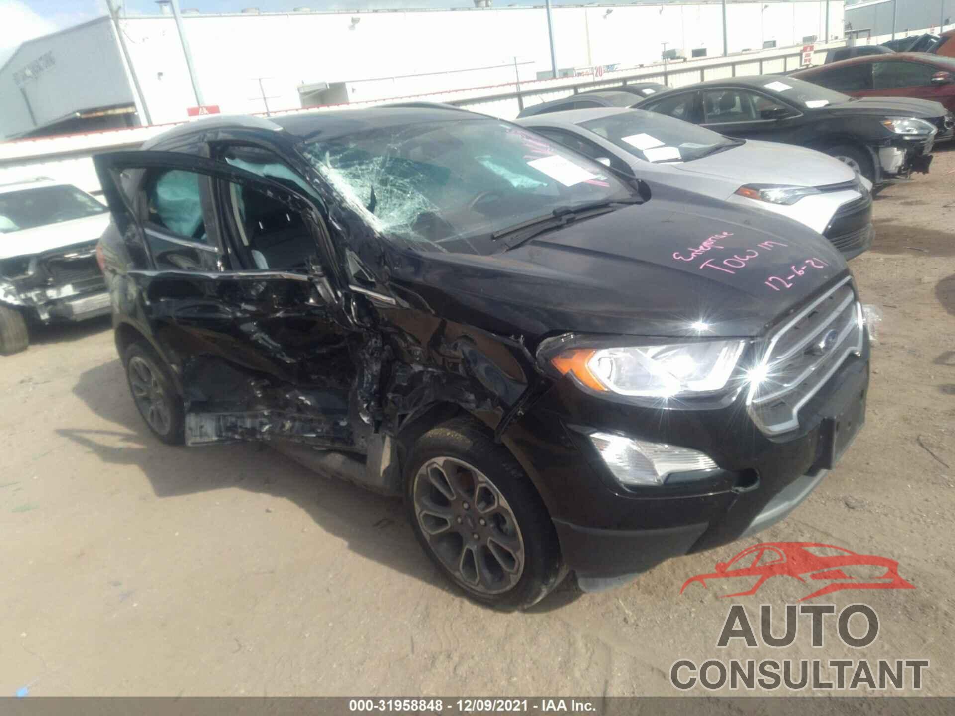 FORD ECOSPORT 2020 - MAJ3S2KE9LC361828