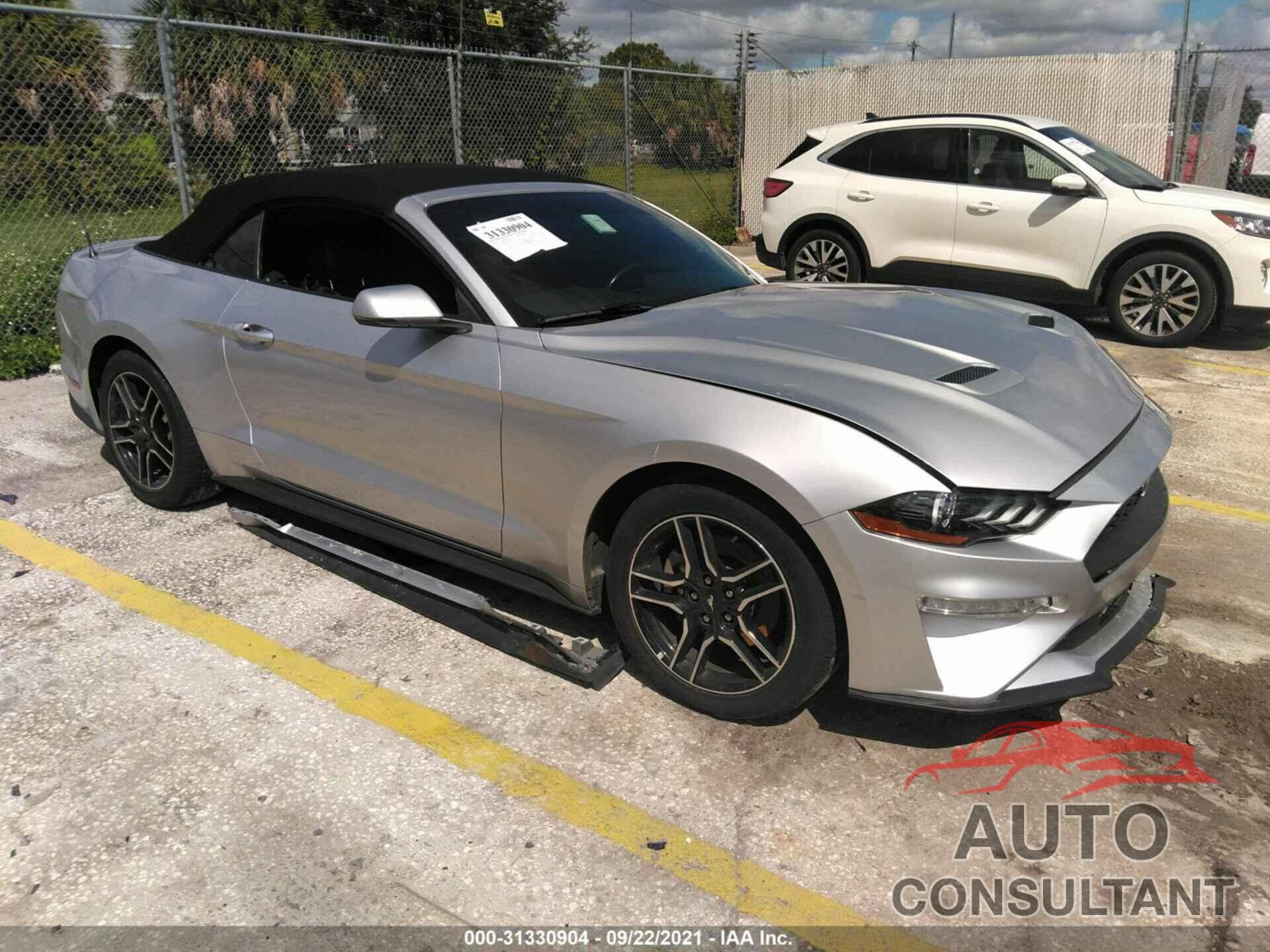 FORD MUSTANG 2019 - 1FATP8UH0K5150659