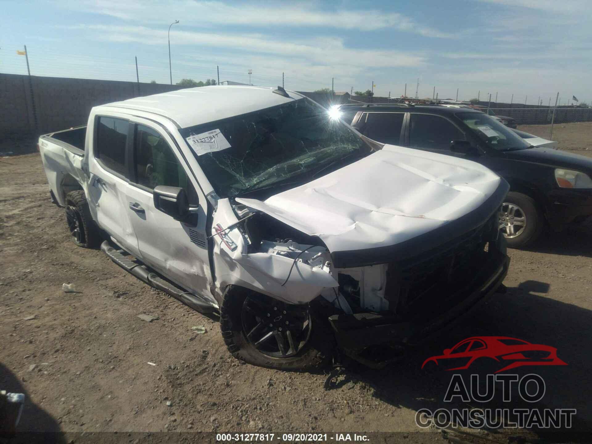 CHEVROLET SILVERADO 1500 2020 - 1GCPYCEF0LZ124355