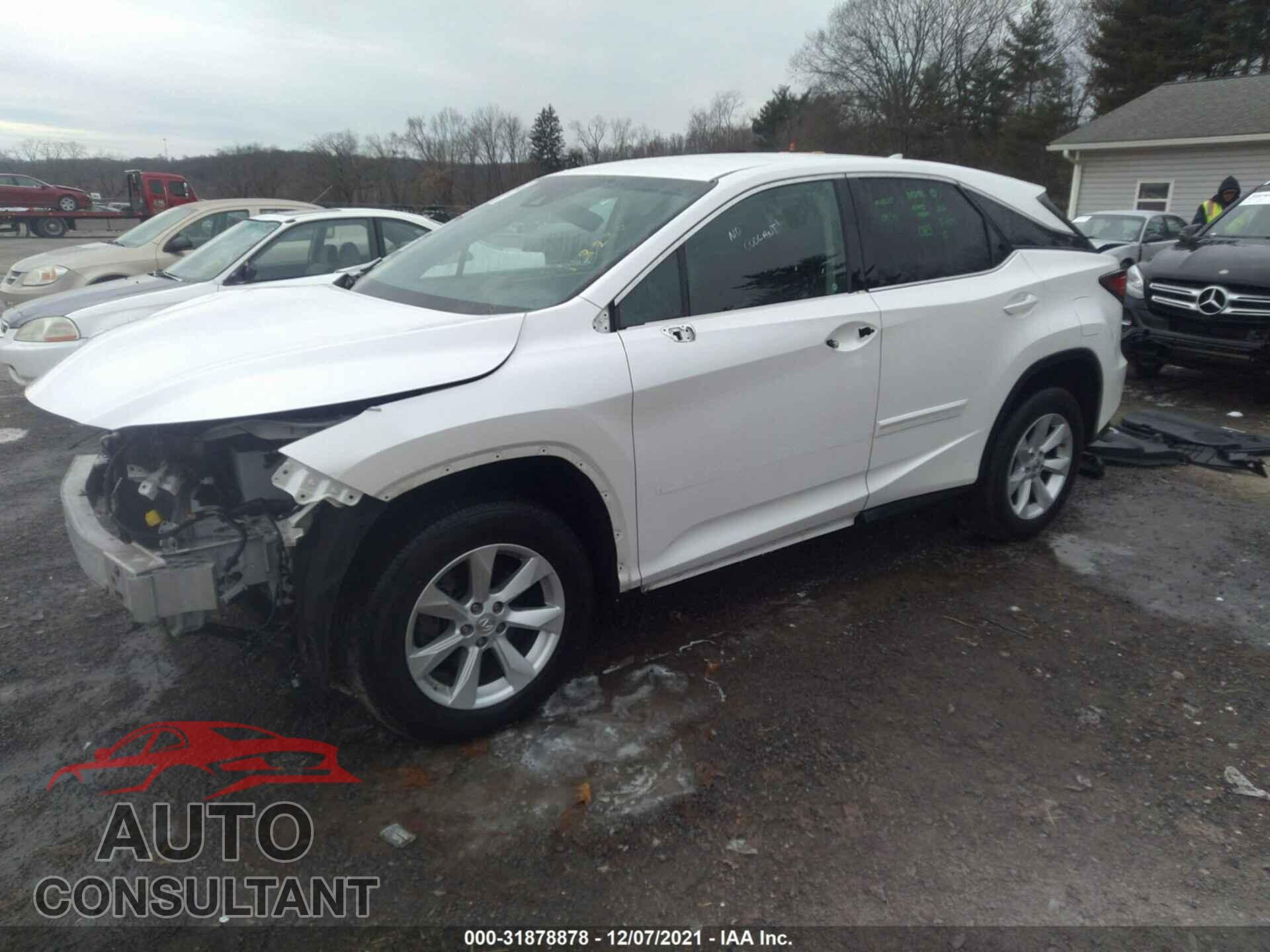 LEXUS RX 2017 - 2T2BZMCA3HC118230