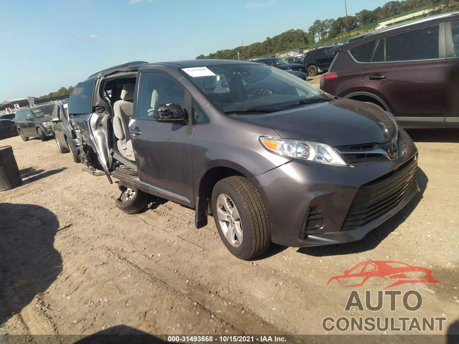 TOYOTA SIENNA 2019 - 5TDKZ3DC9KS020154