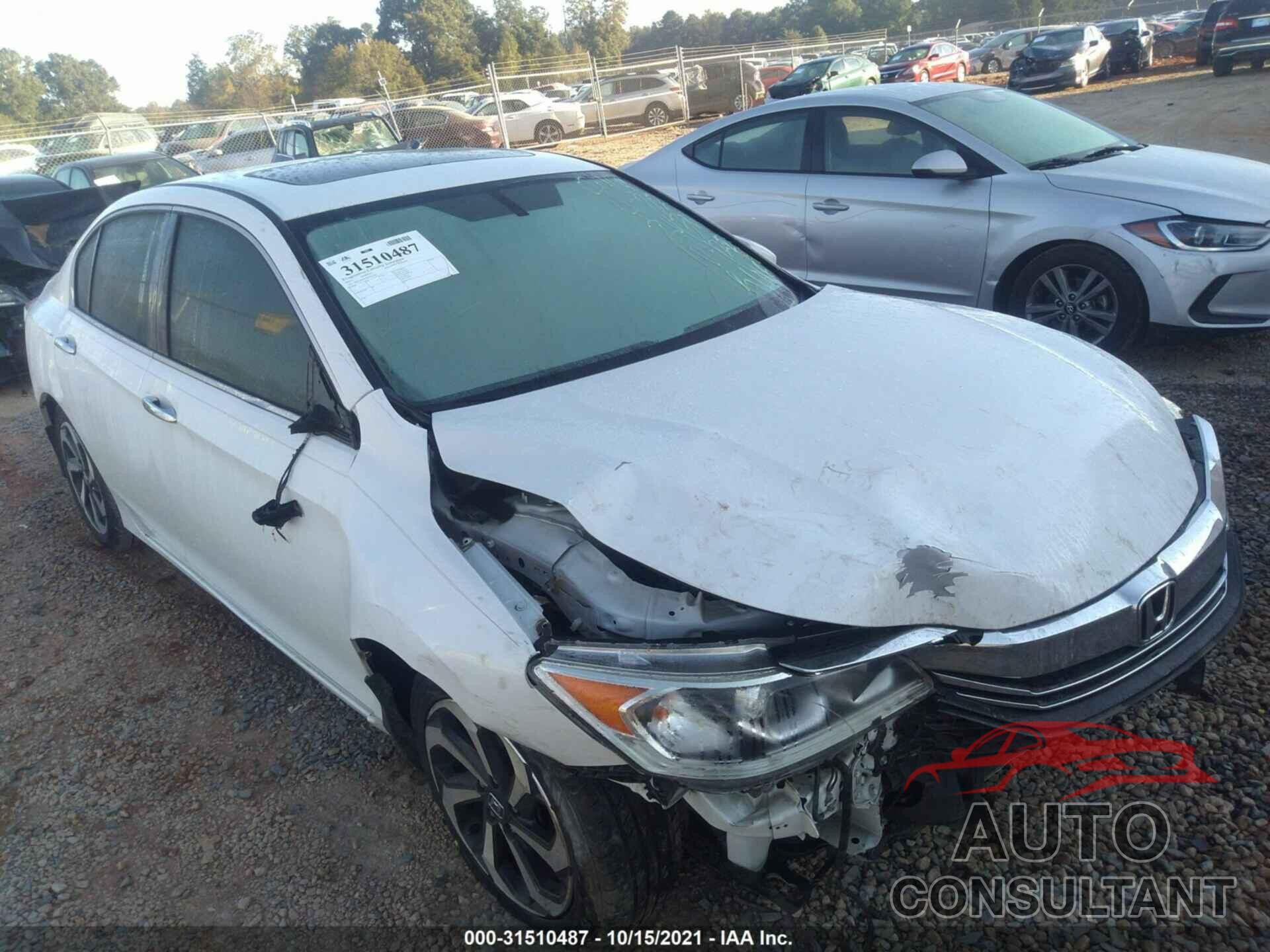 HONDA ACCORD SEDAN 2017 - 1HGCR2F8XHA012434