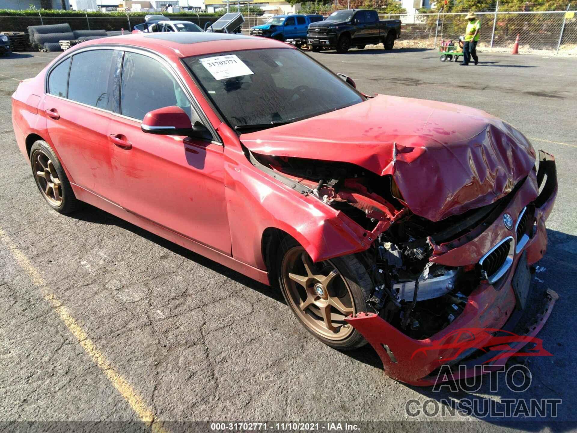 BMW 3 SERIES 2016 - WBA8E9G51GNT86884