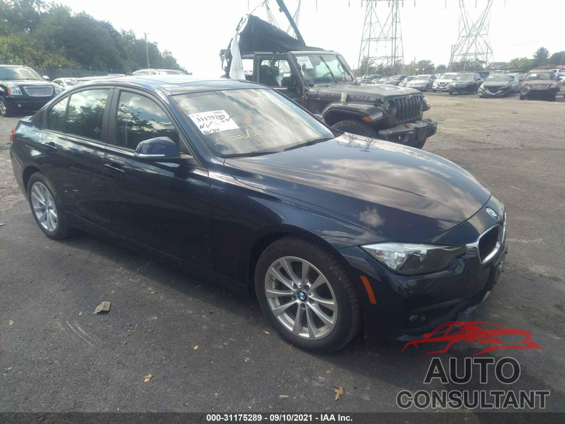 BMW 3 SERIES 2016 - WBA8E5G5XGNT41287