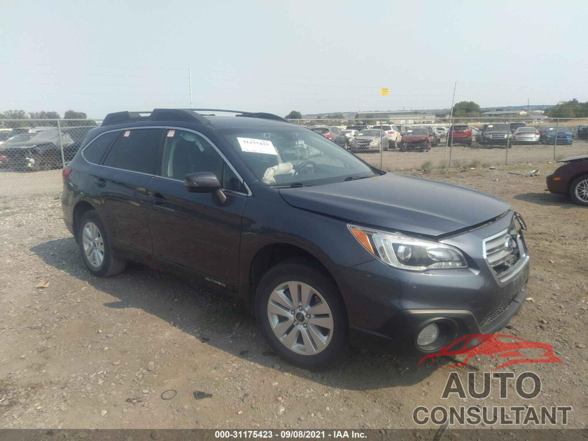 SUBARU OUTBACK 2017 - 4S4BSAFCXH3316263
