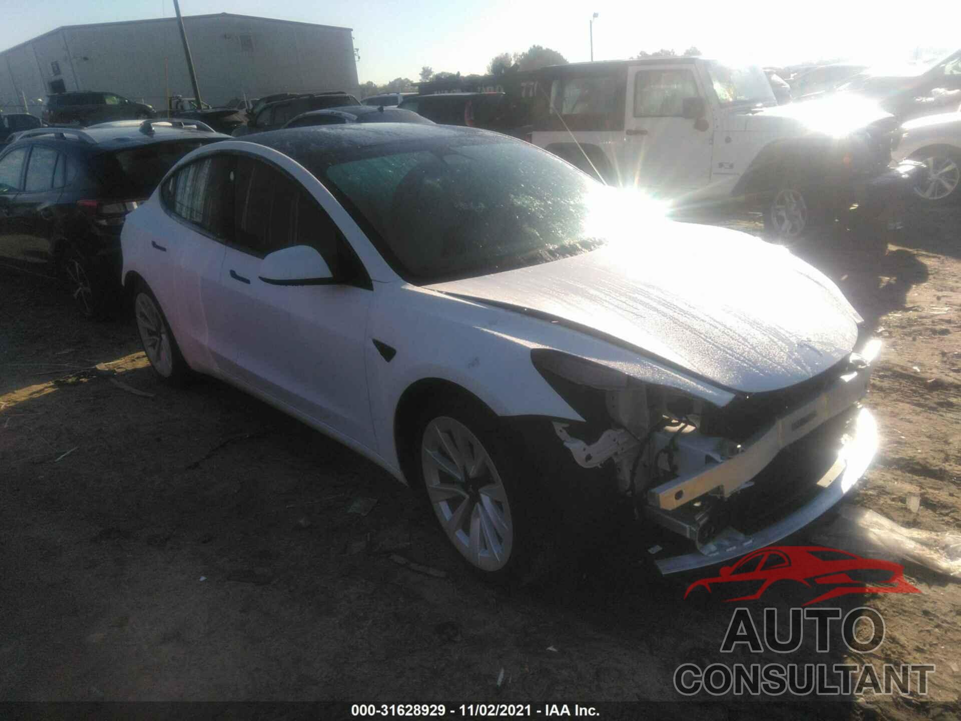 TESLA MODEL 3 2021 - 5YJ3E1EA9MF019210
