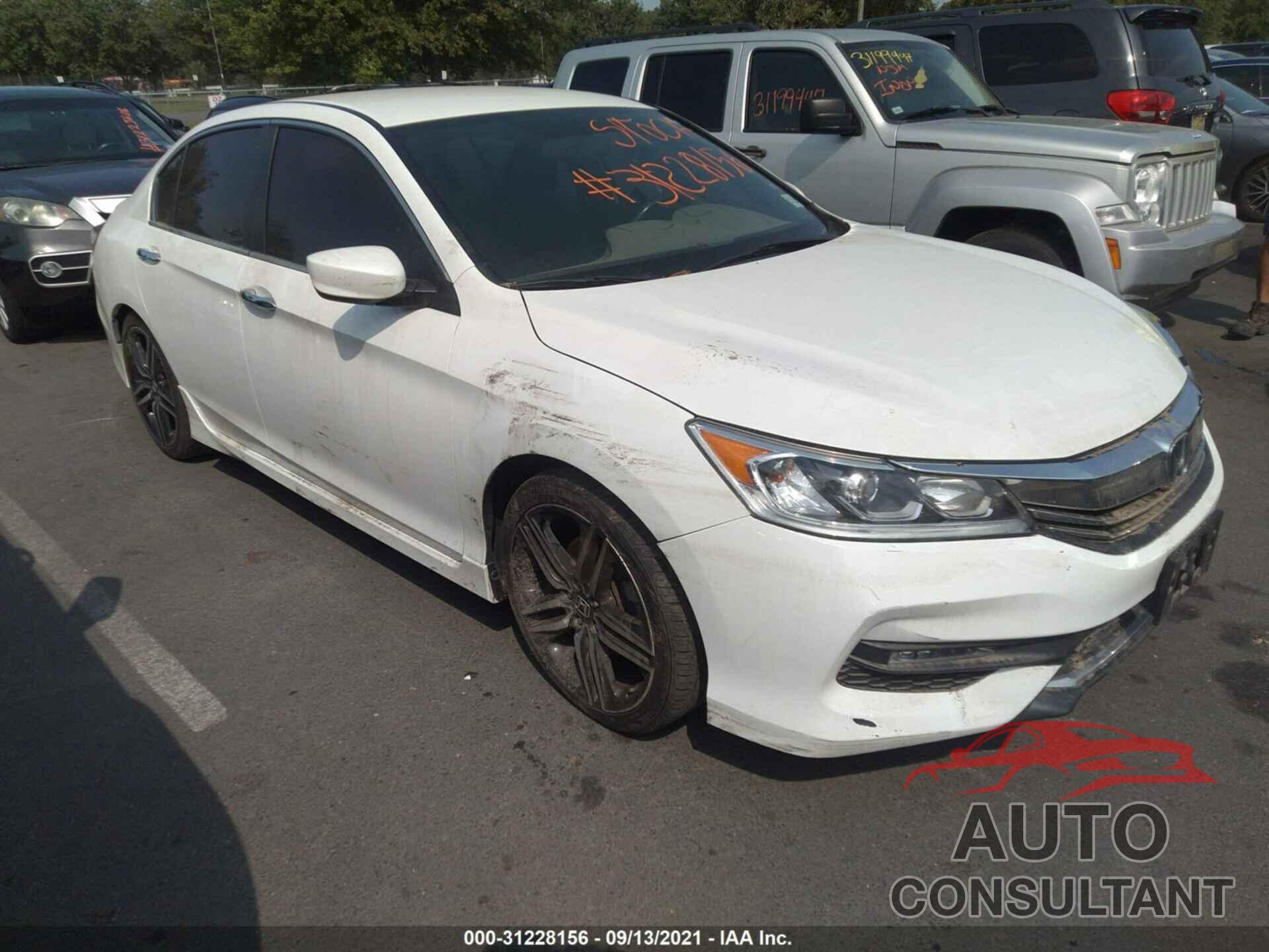 HONDA ACCORD SEDAN 2017 - 1HGCR2F19HA060011