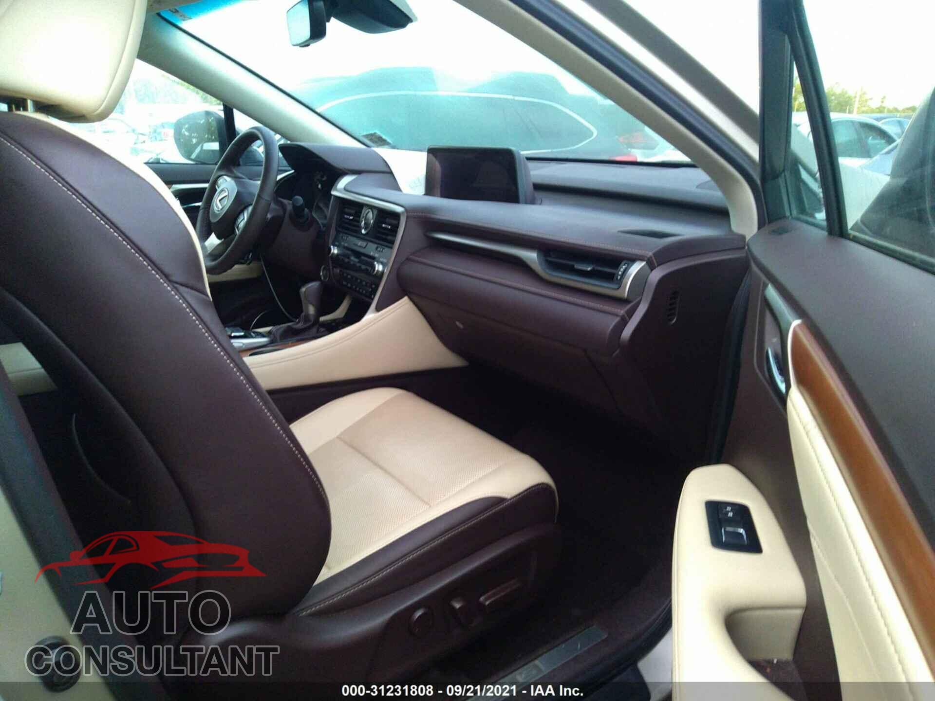 LEXUS RX 2017 - 2T2BZMCA6HC063210