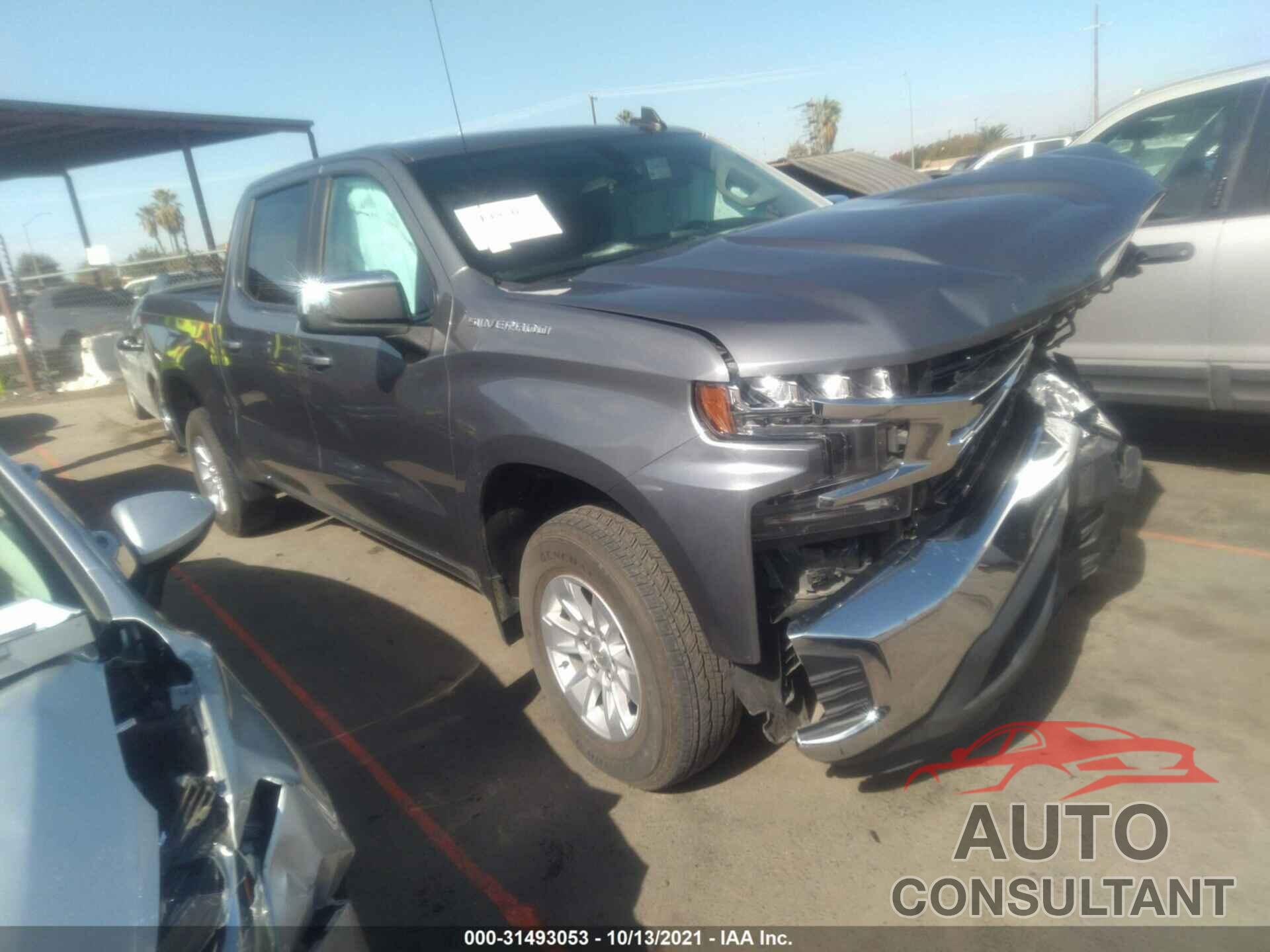 CHEVROLET SILVERADO 1500 2020 - 3GCPWCEK1LG134721