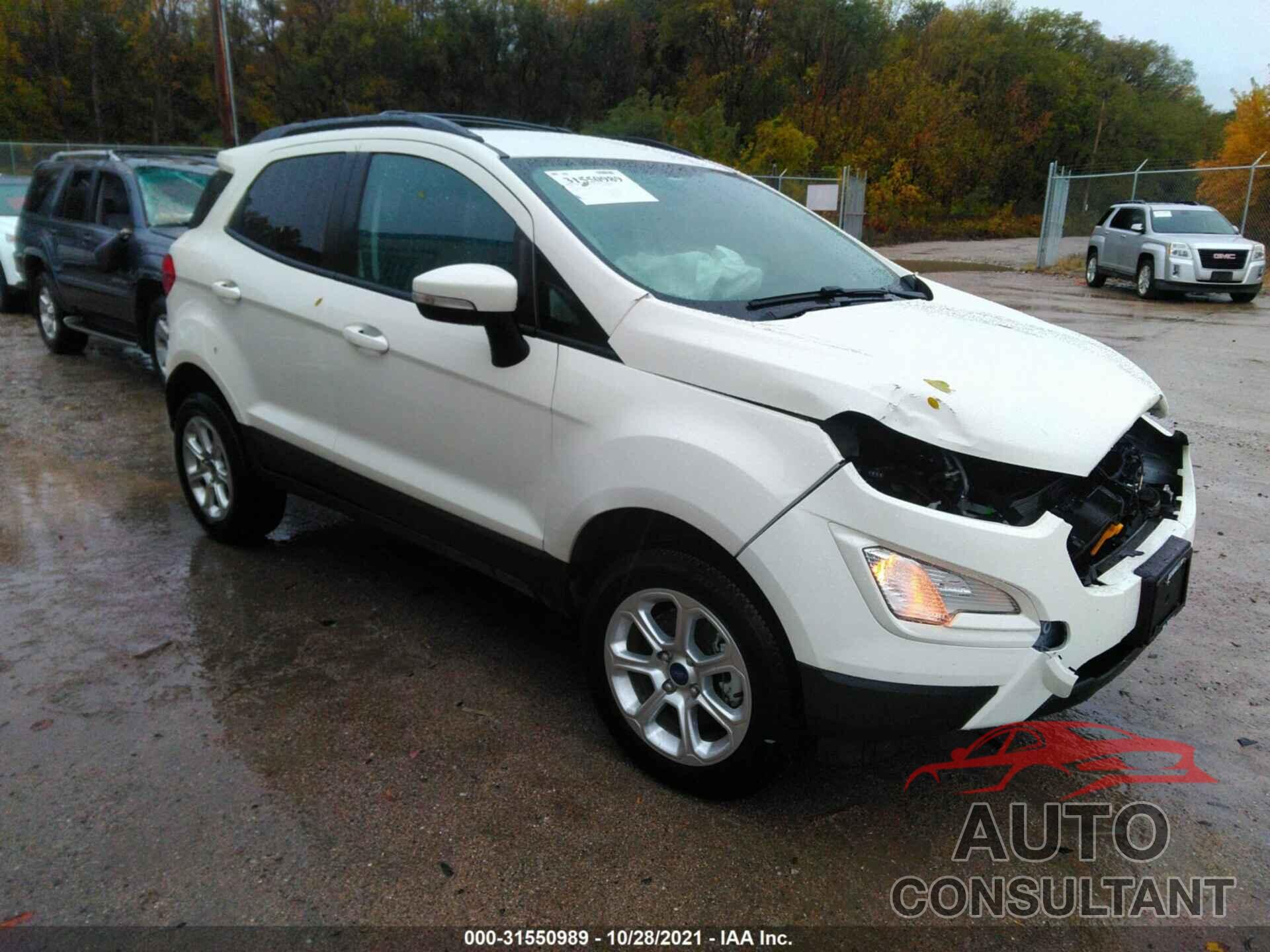 FORD ECOSPORT 2020 - MAJ6S3GL6LC326092