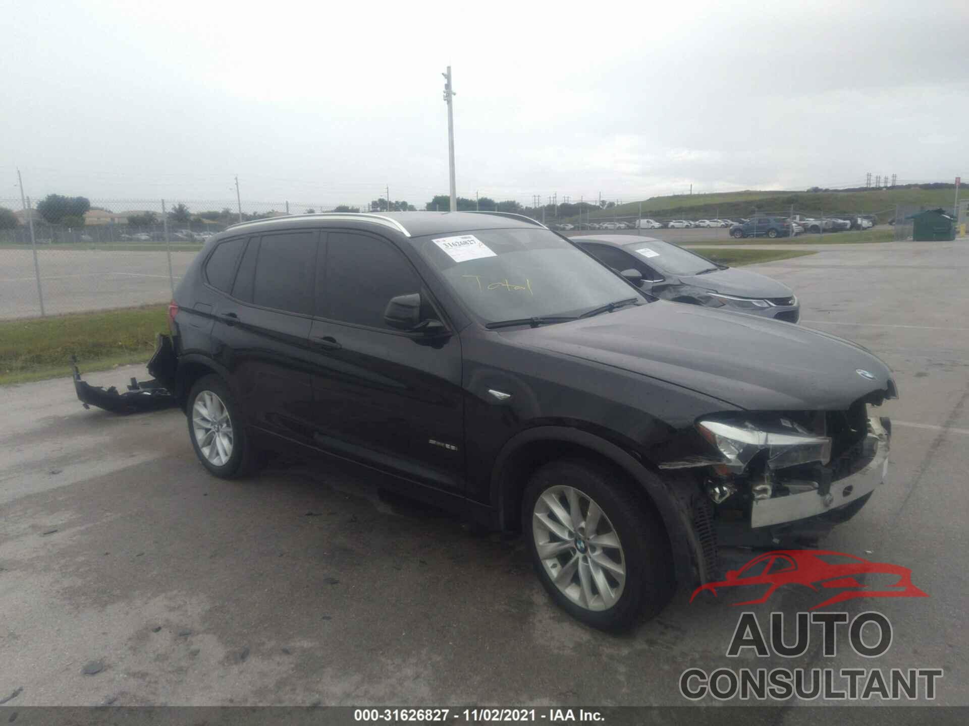 BMW X3 2017 - 5UXWZ7C50H0T44373