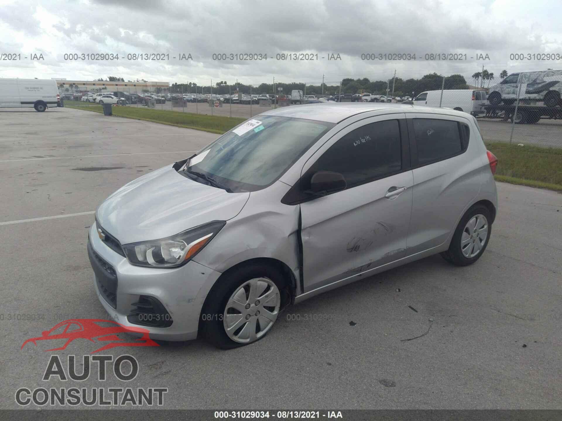 CHEVROLET SPARK 2017 - KL8CB6SA9HC824193